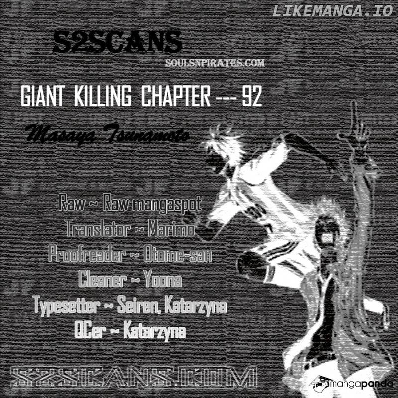 Giant Killing chapter 92 - page 1