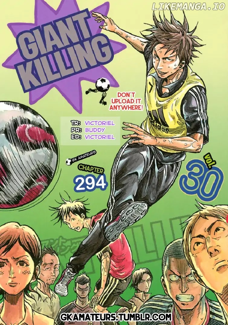 Giant Killing chapter 294 - page 1