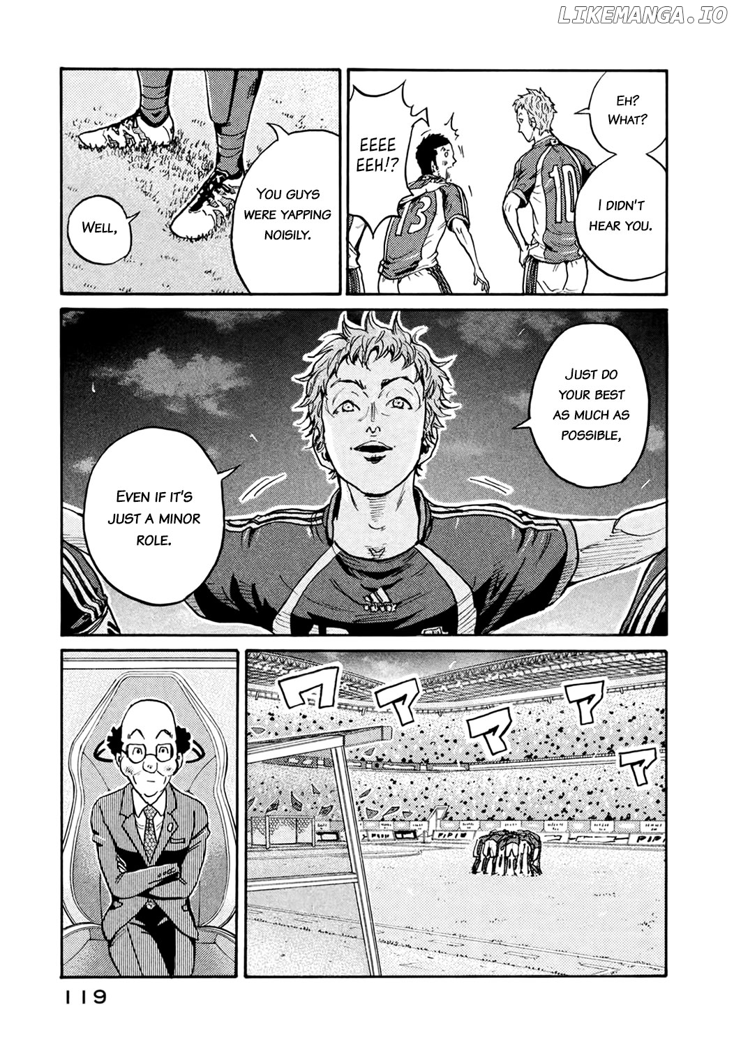 Giant Killing chapter 403 - page 7