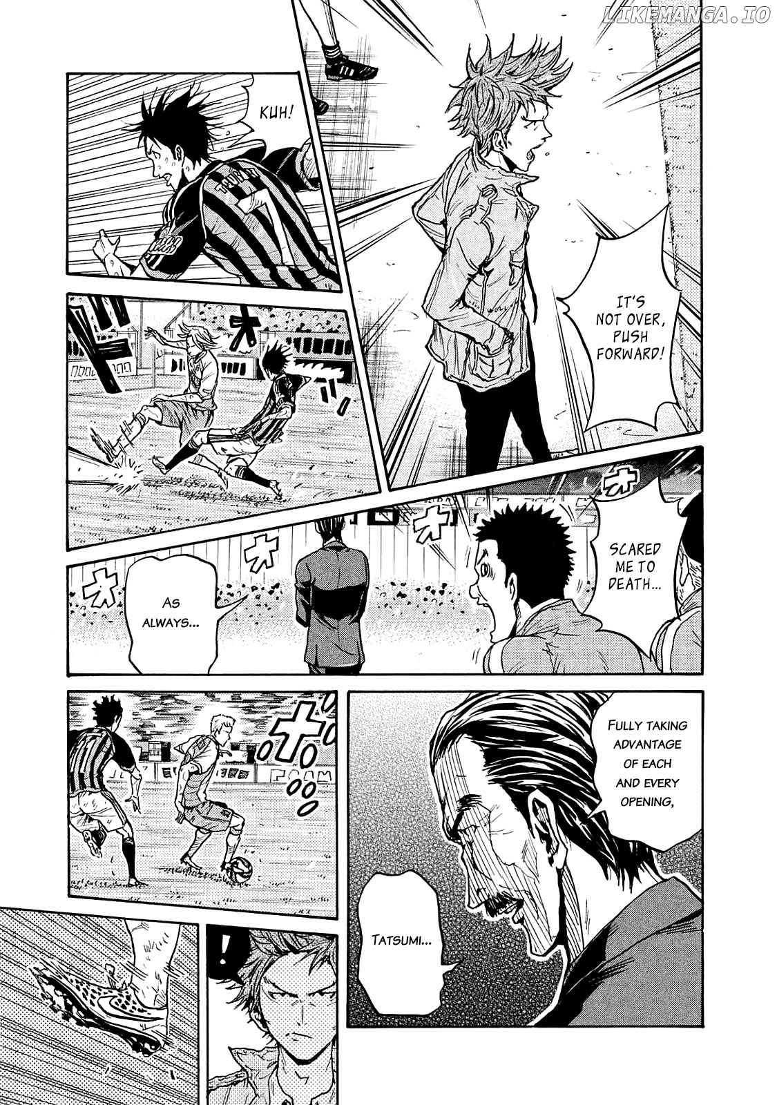 Giant Killing chapter 425 - page 4