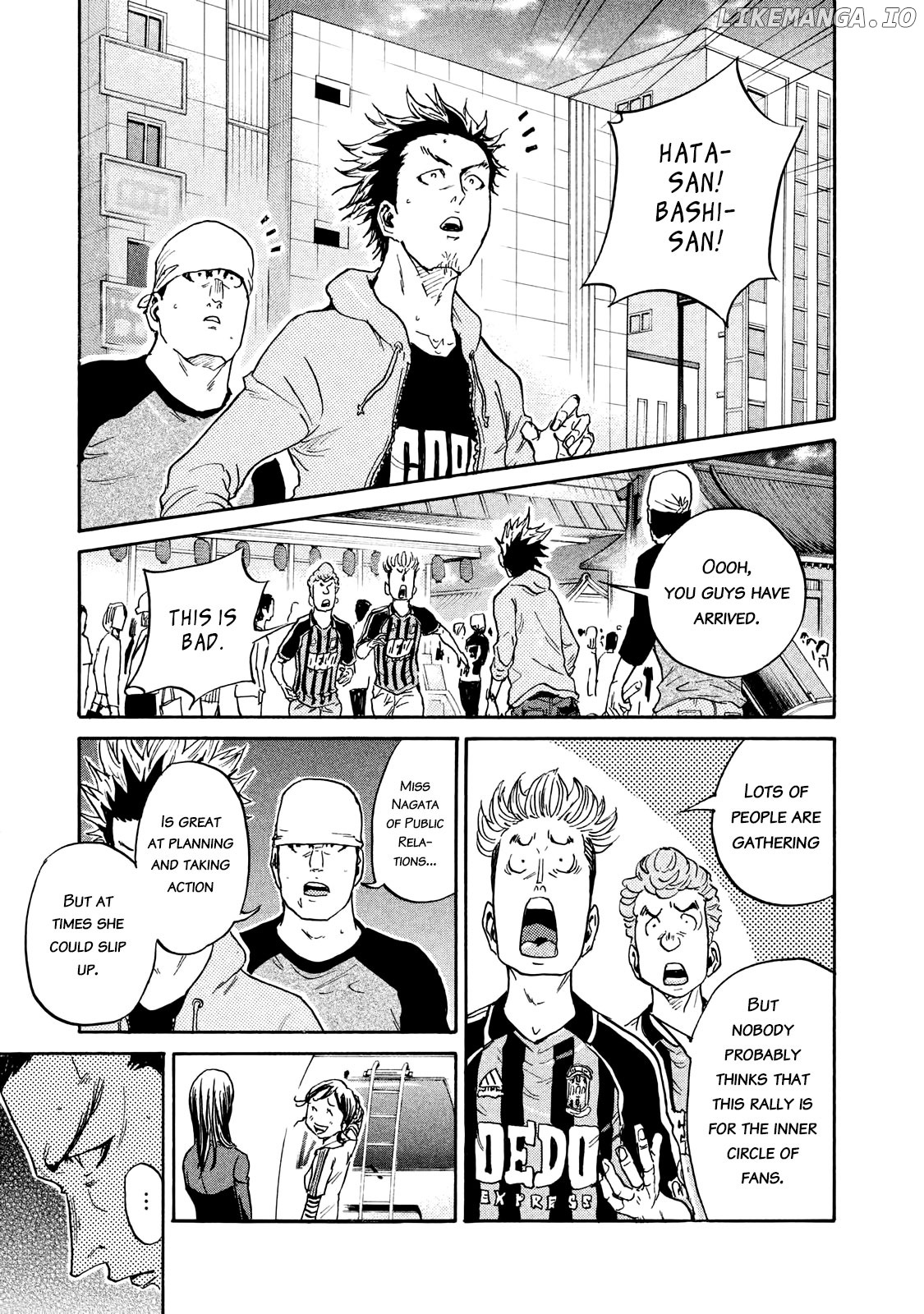 Giant Killing Chapter 408 - page 7