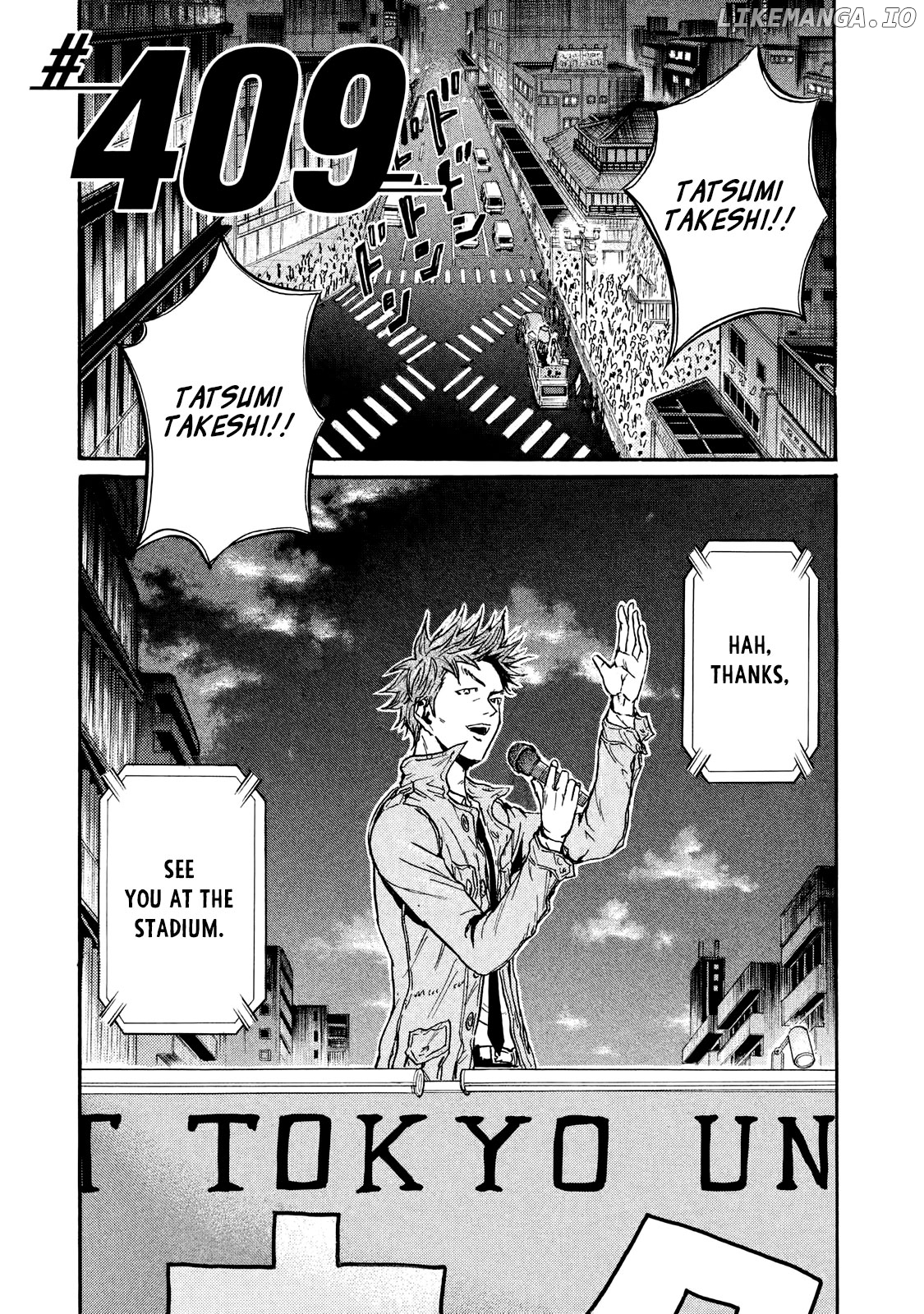 Giant Killing chapter 409 - page 3