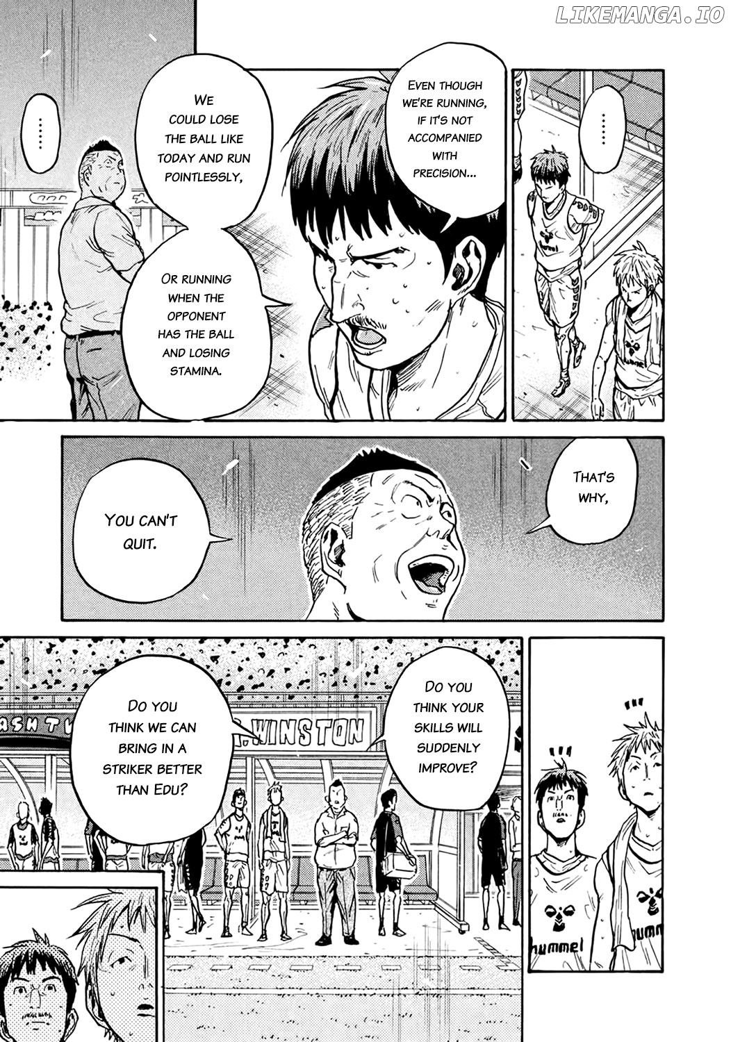 Giant Killing chapter 400 - page 4