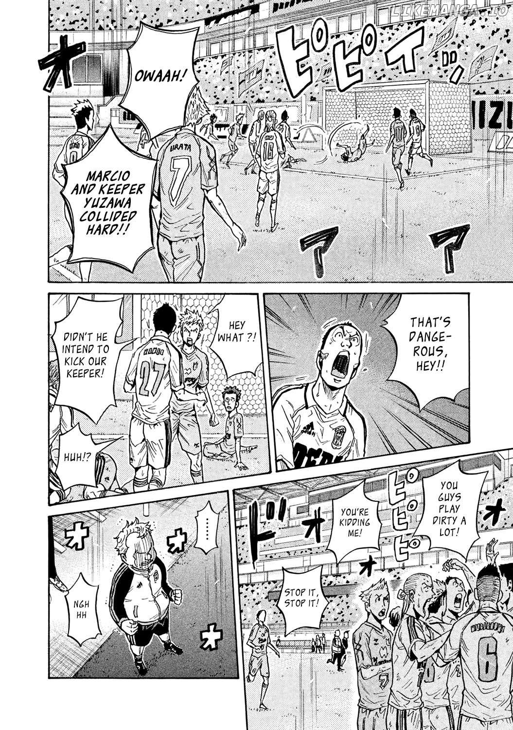 Giant Killing chapter 454 - page 4