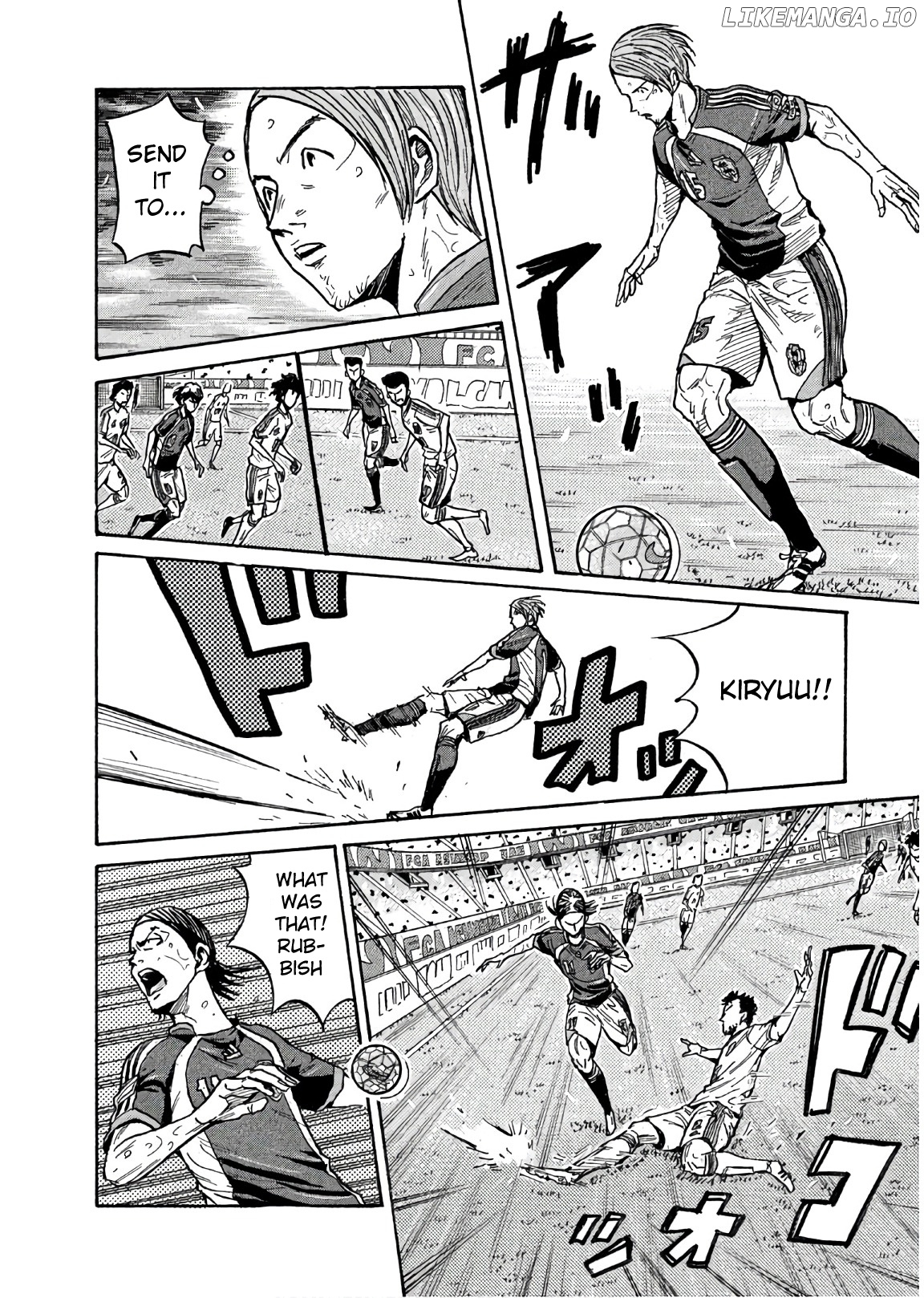 Giant Killing chapter 495 - page 2