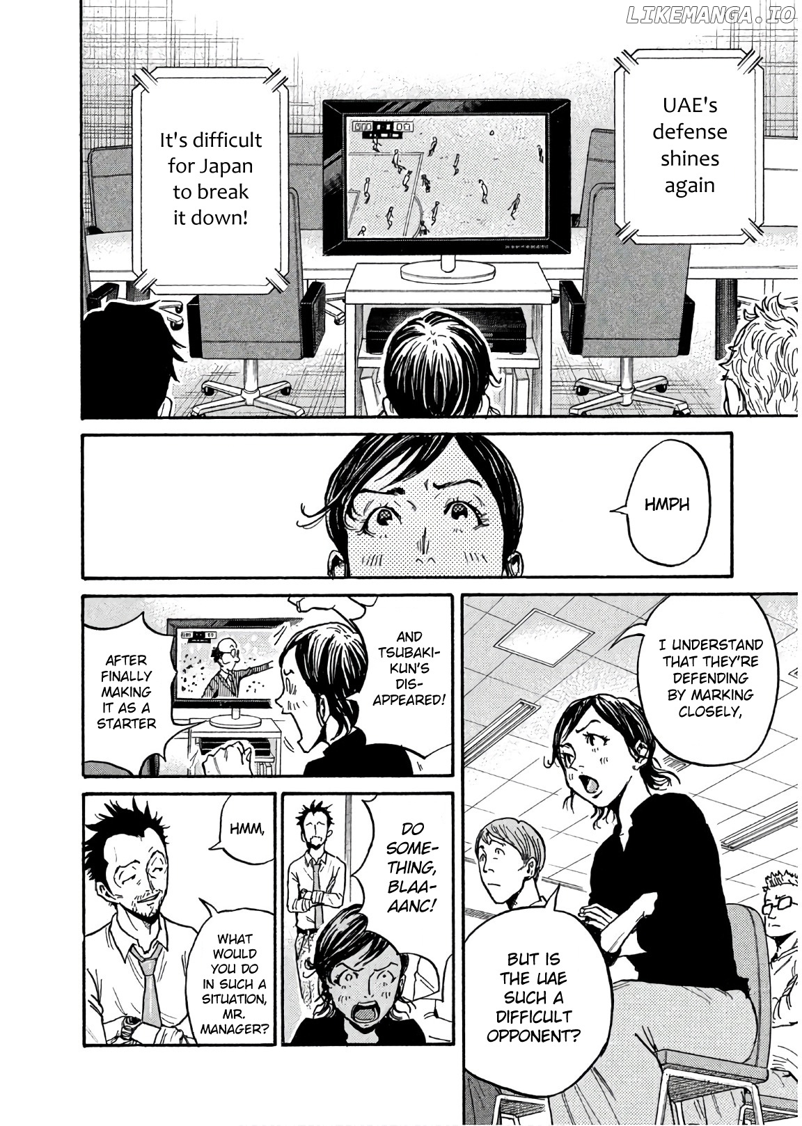 Giant Killing chapter 495 - page 4