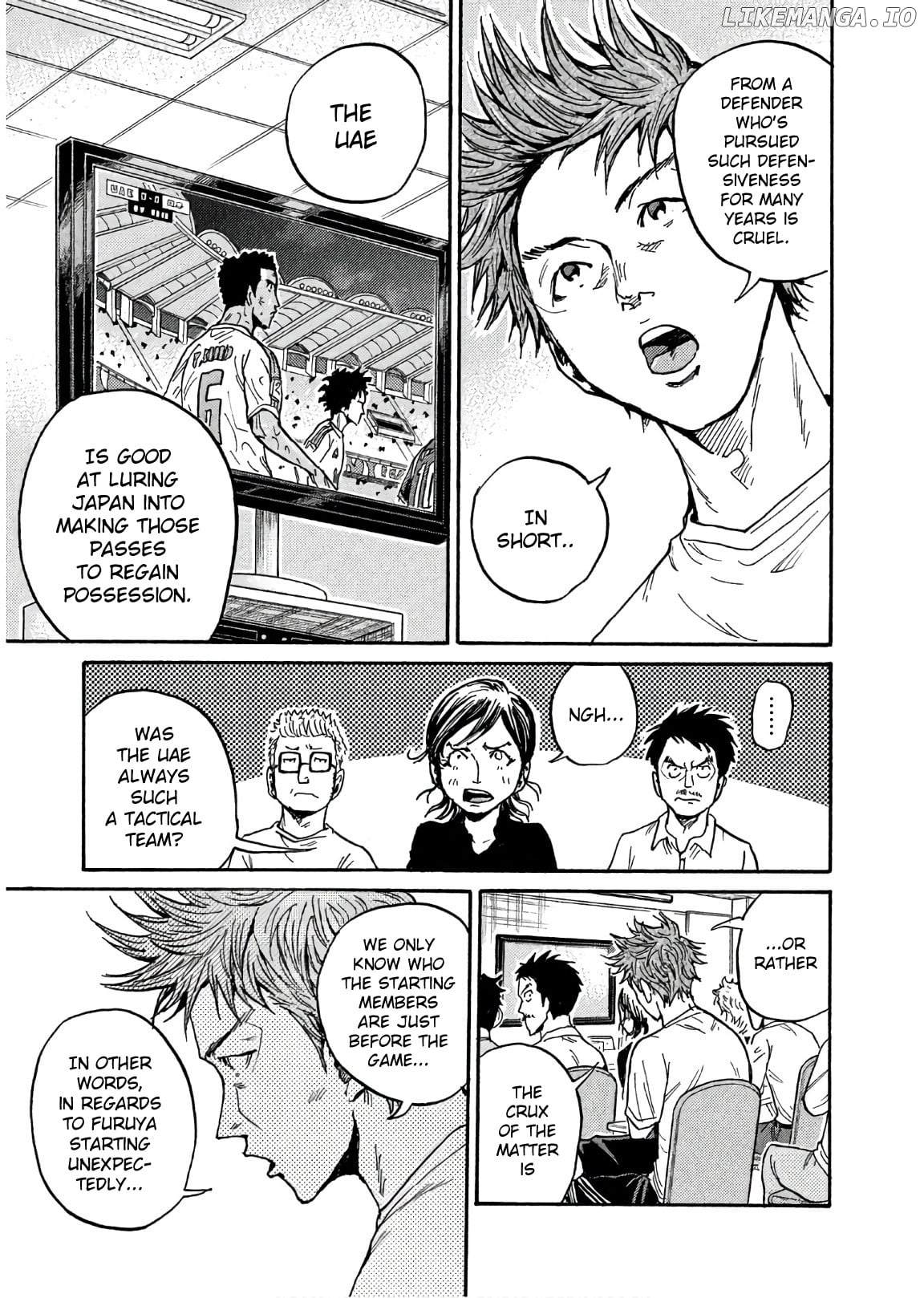 Giant Killing chapter 495 - page 7
