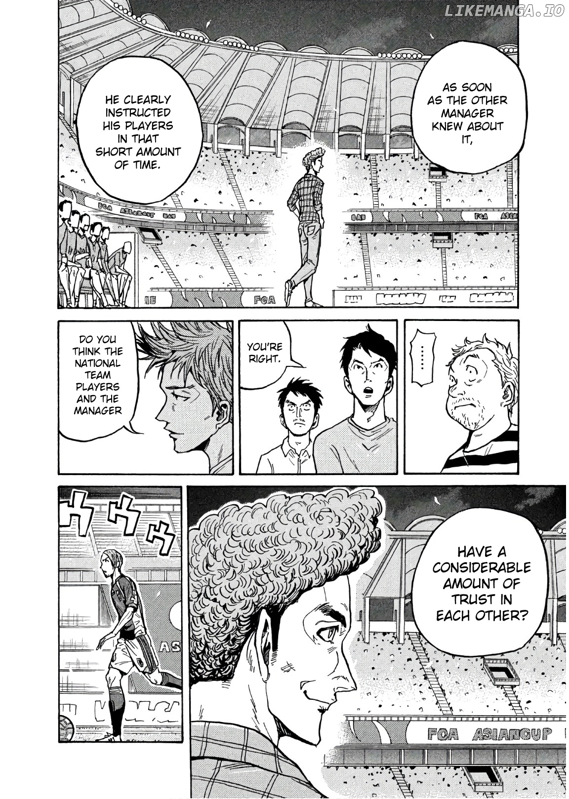 Giant Killing chapter 495 - page 8