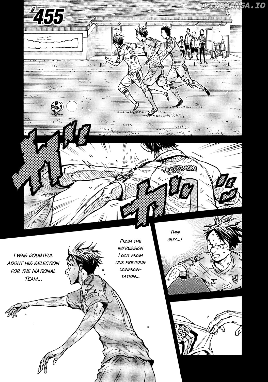 Giant Killing chapter 455 - page 1