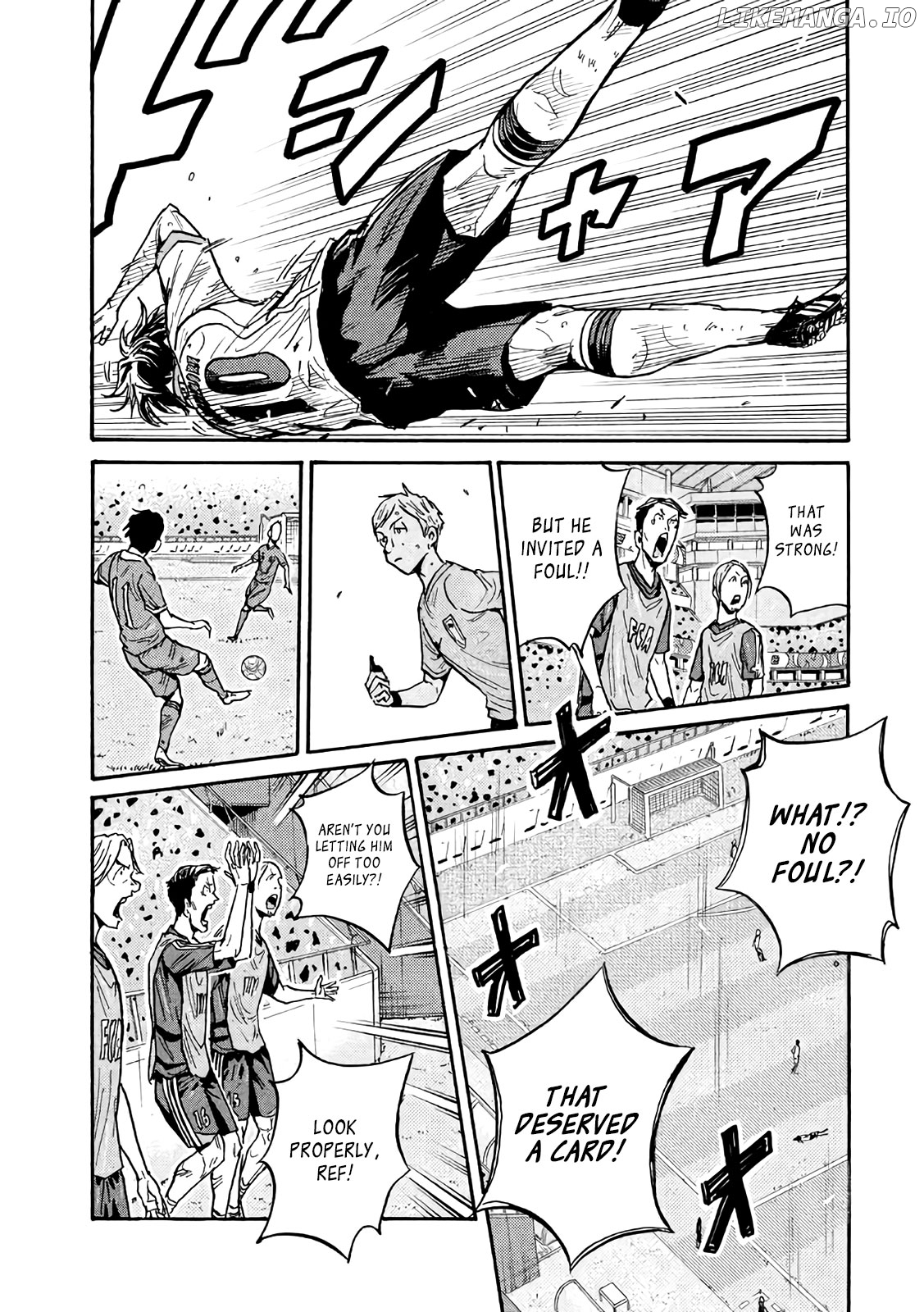 Giant Killing chapter 477 - page 8