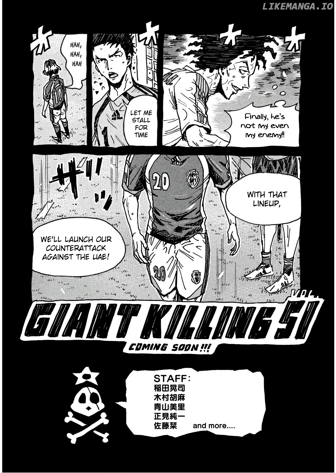 Giant Killing chapter 497 - page 23