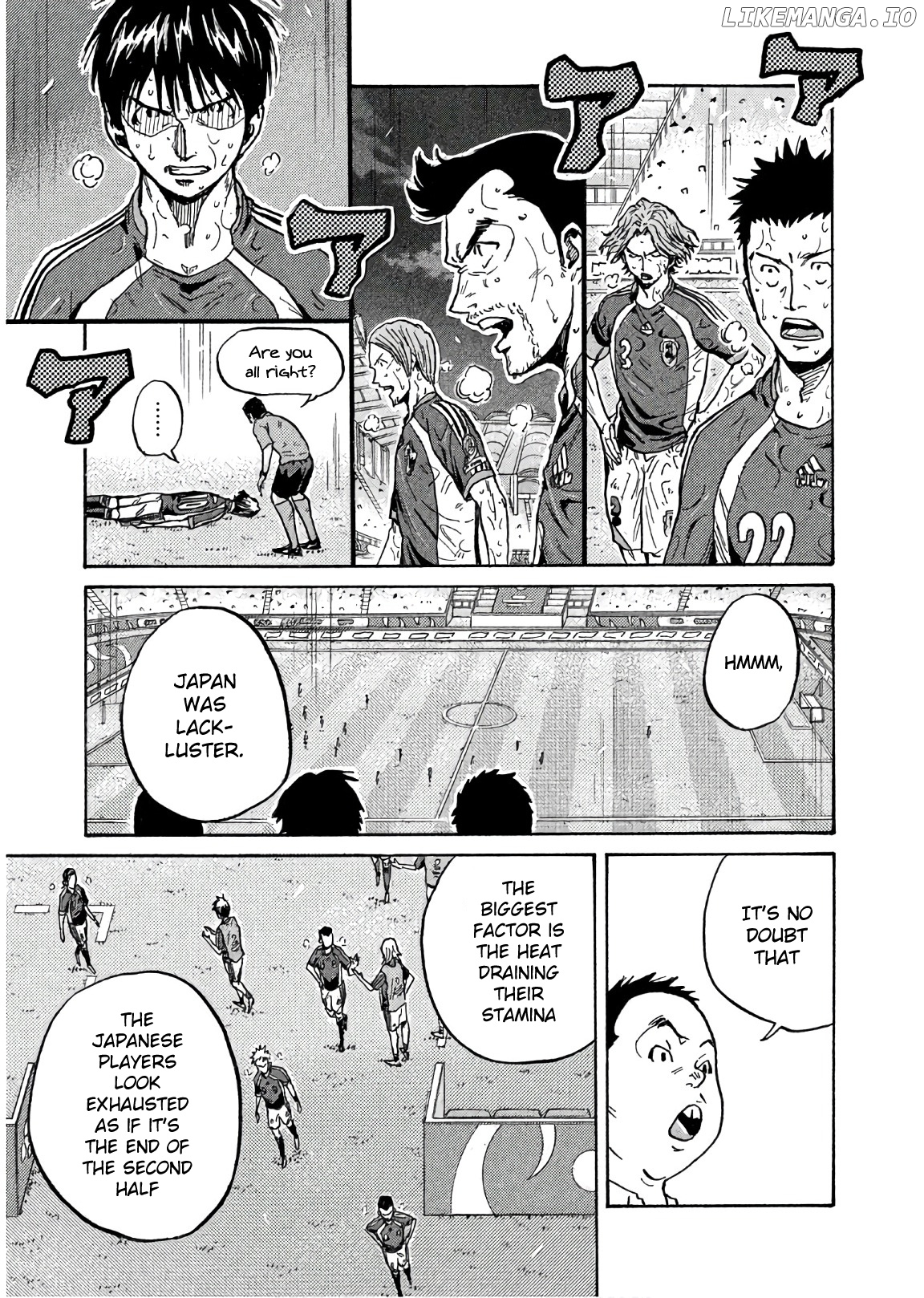 Giant Killing chapter 497 - page 5