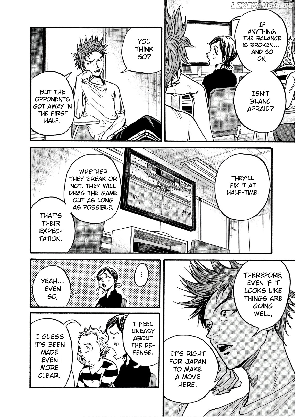 Giant Killing chapter 498 - page 8