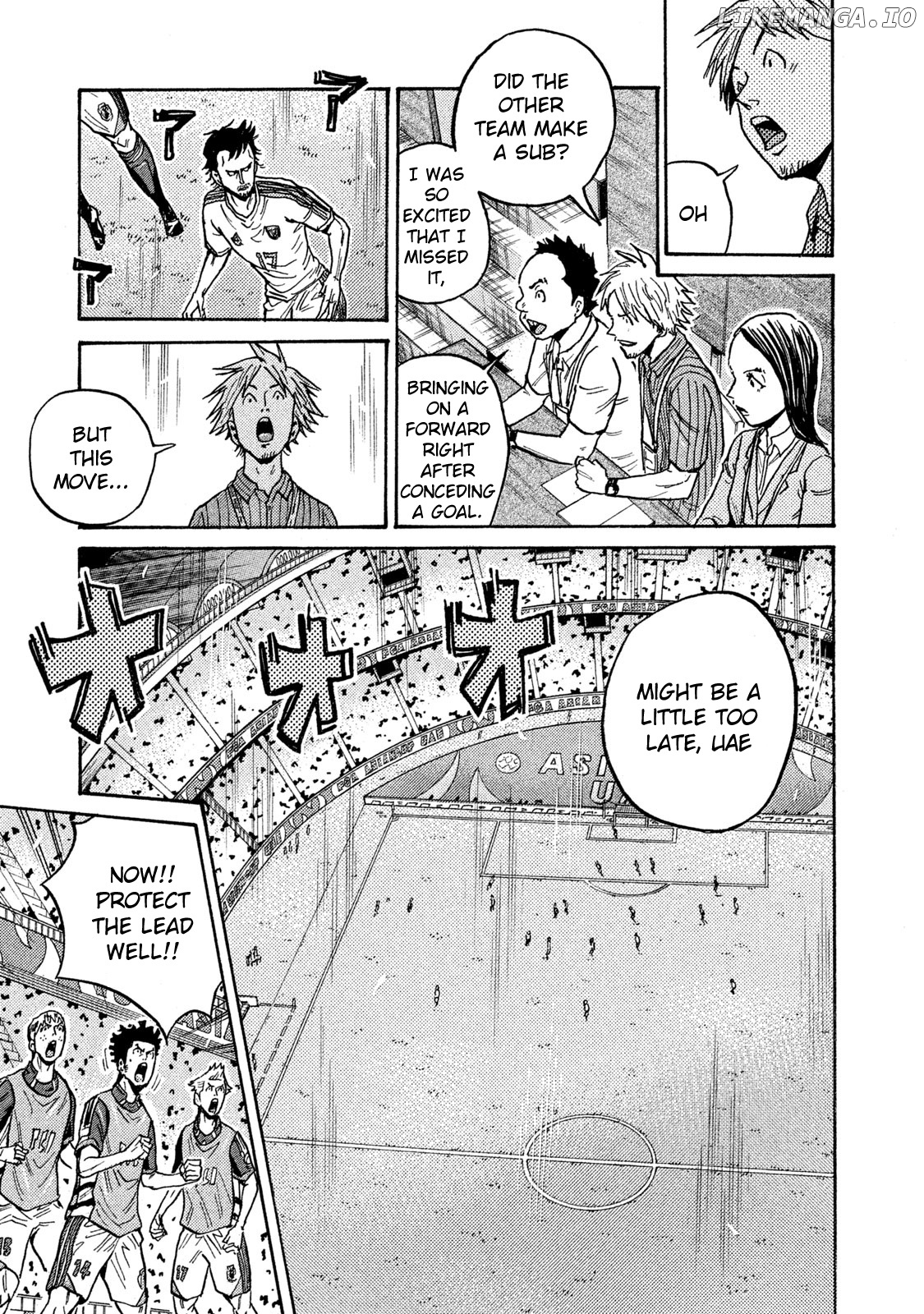 Giant Killing chapter 510 - page 5