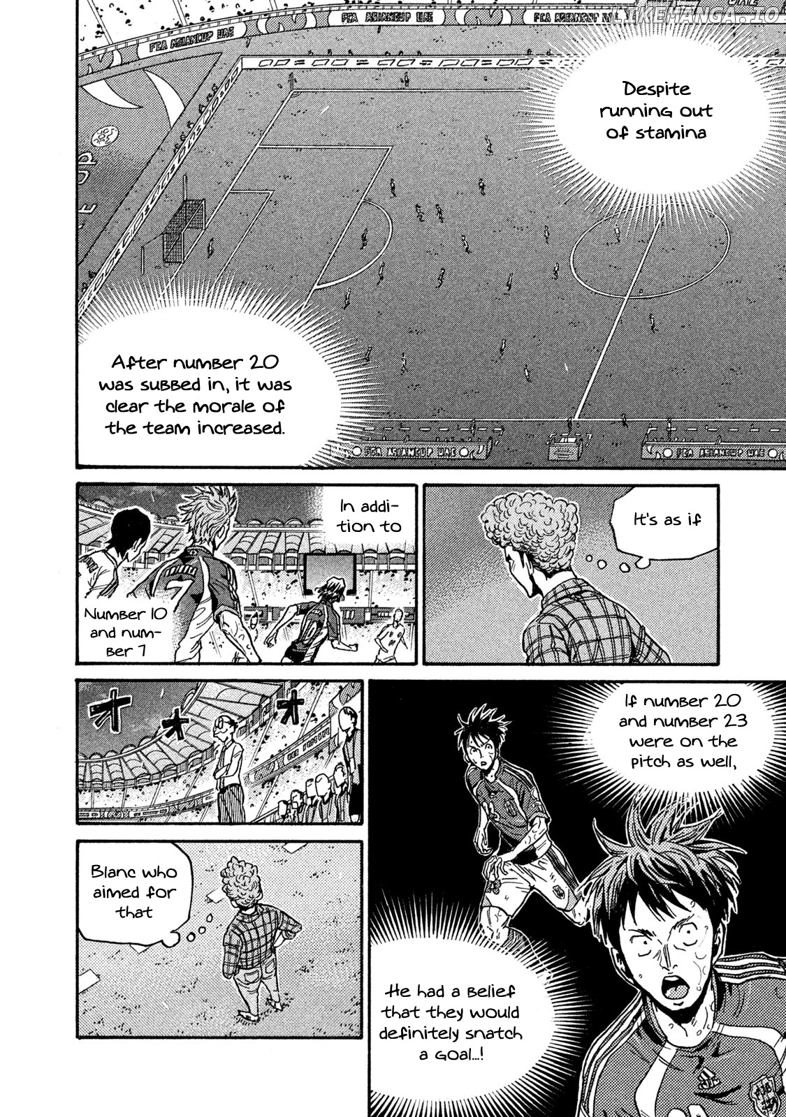 Giant Killing chapter 510 - page 8