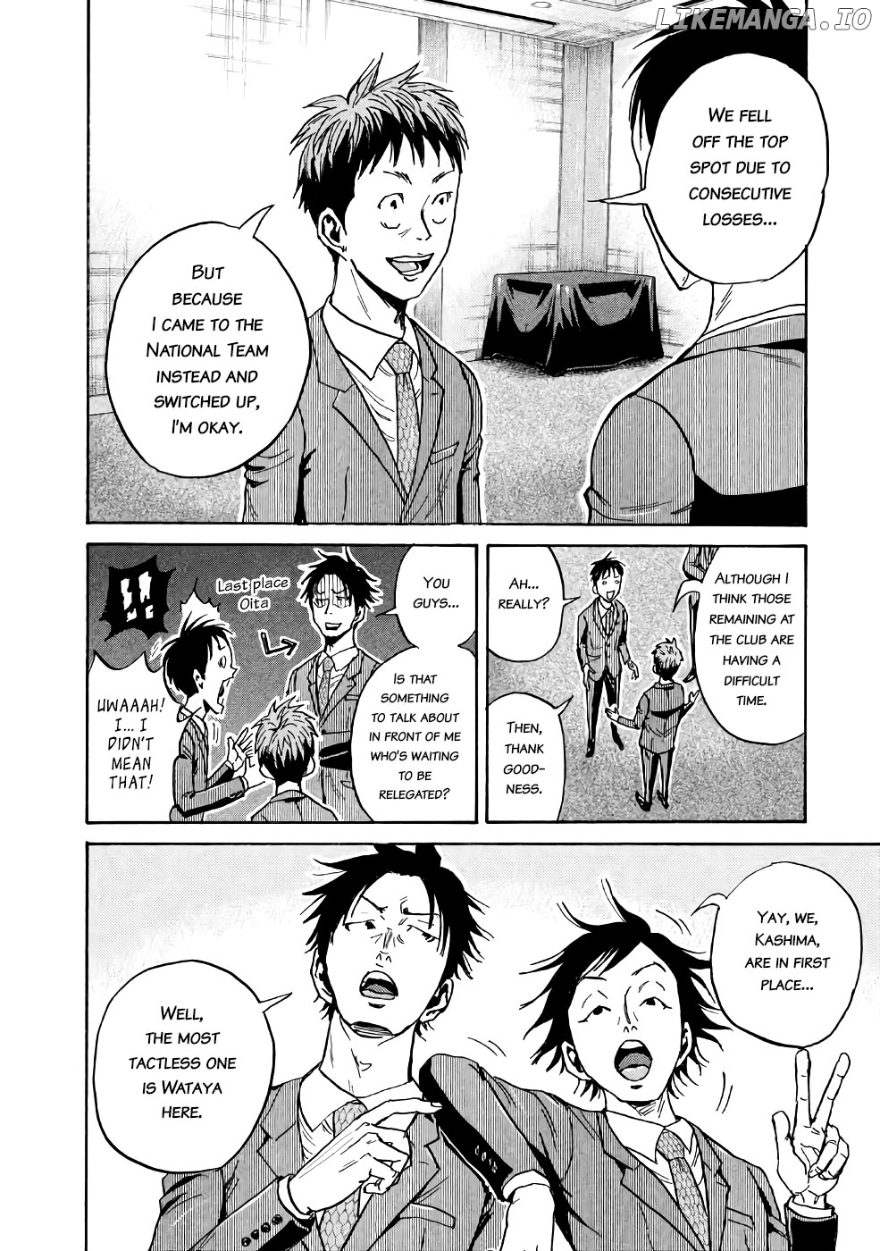Giant Killing chapter 458 - page 21