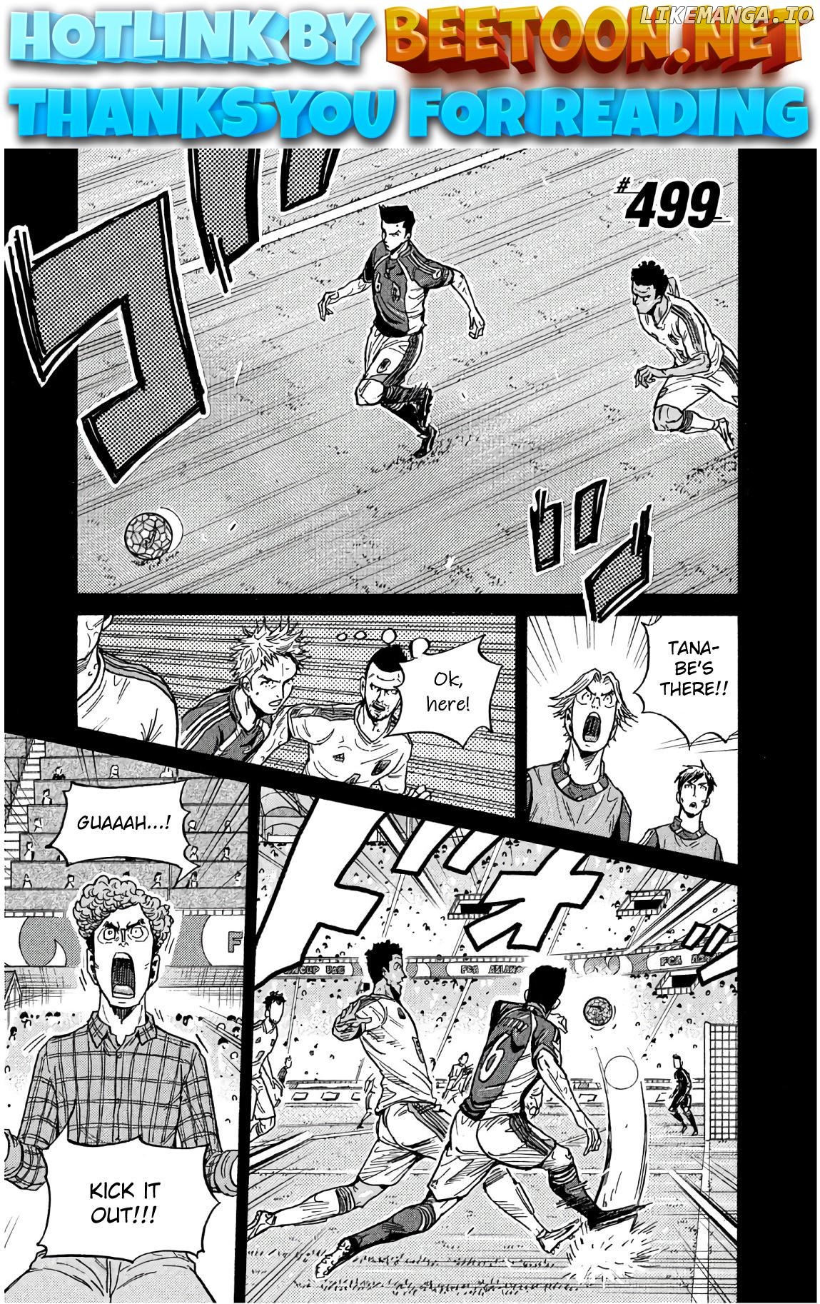 Giant Killing Chapter 499 - page 1