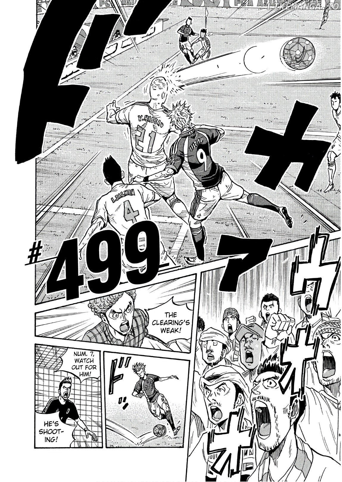 Giant Killing Chapter 499 - page 2