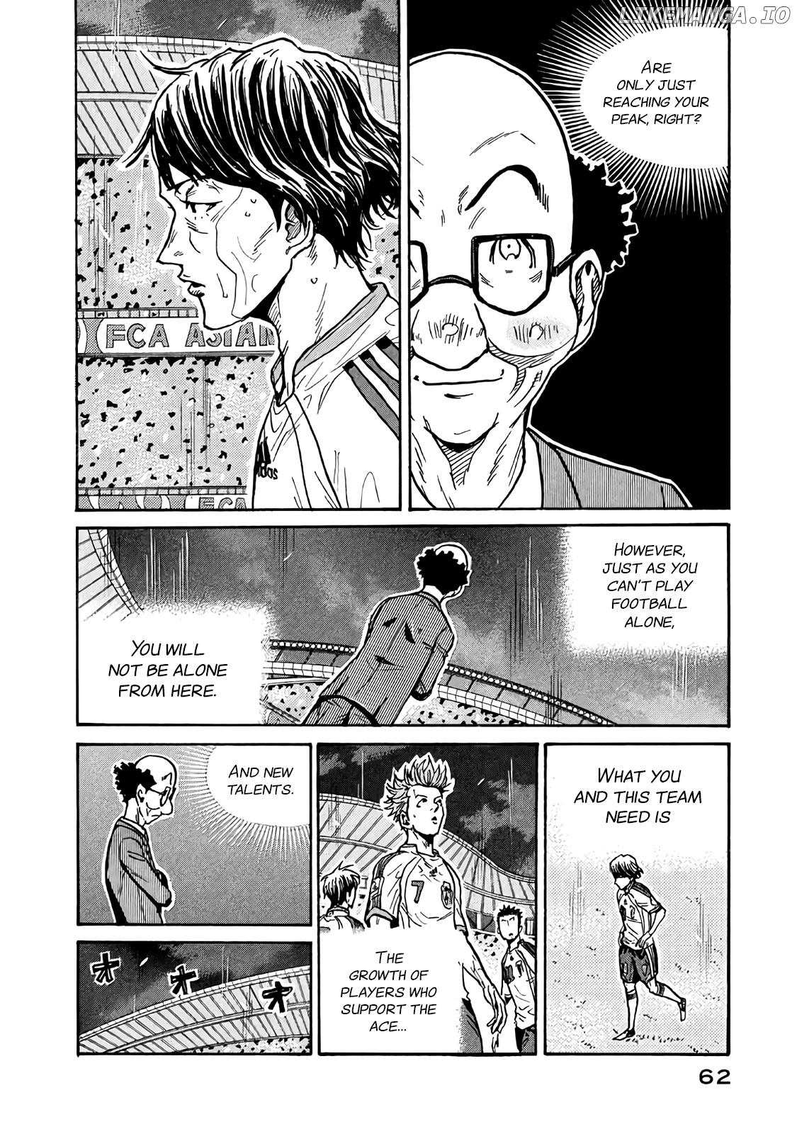 Giant Killing chapter 480 - page 16