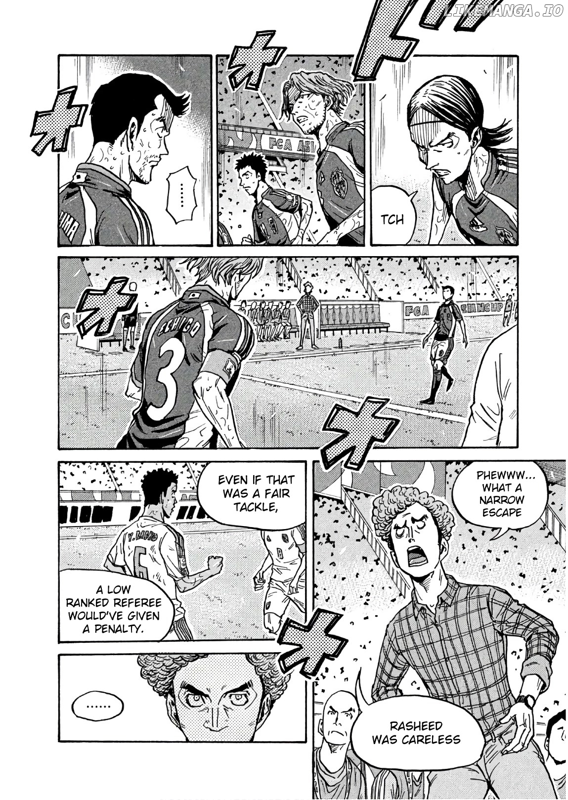 Giant Killing chapter 500 - page 8