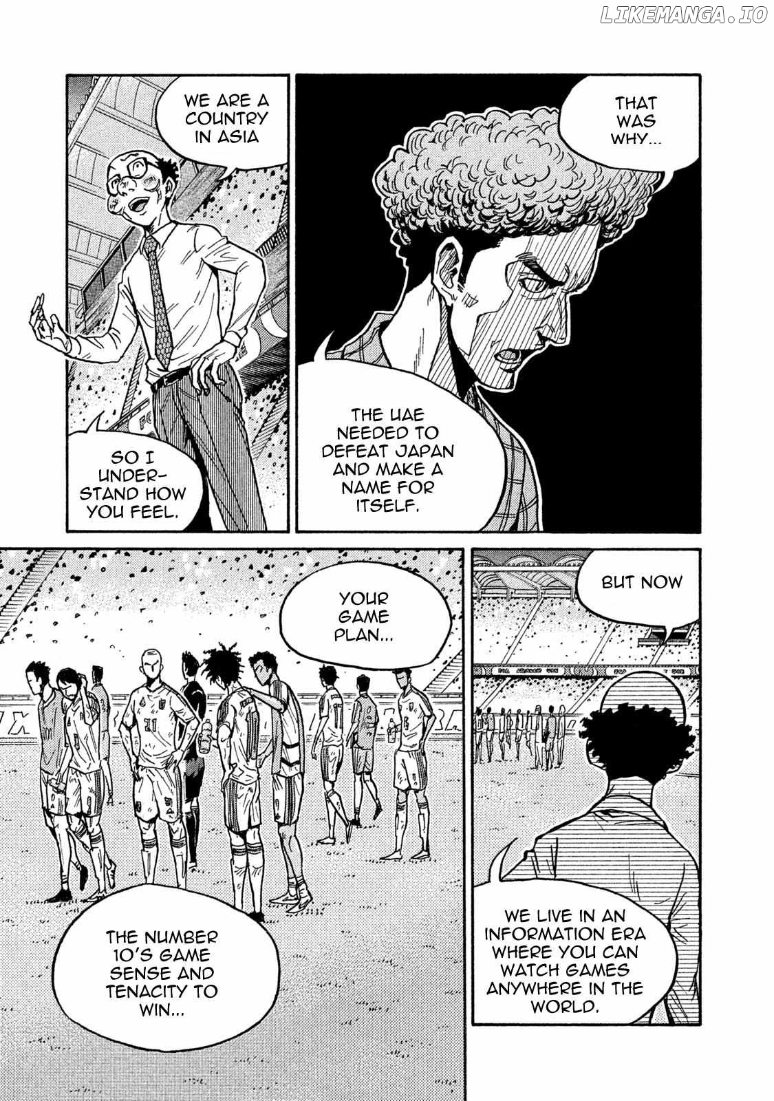 Giant Killing chapter 512 - page 4