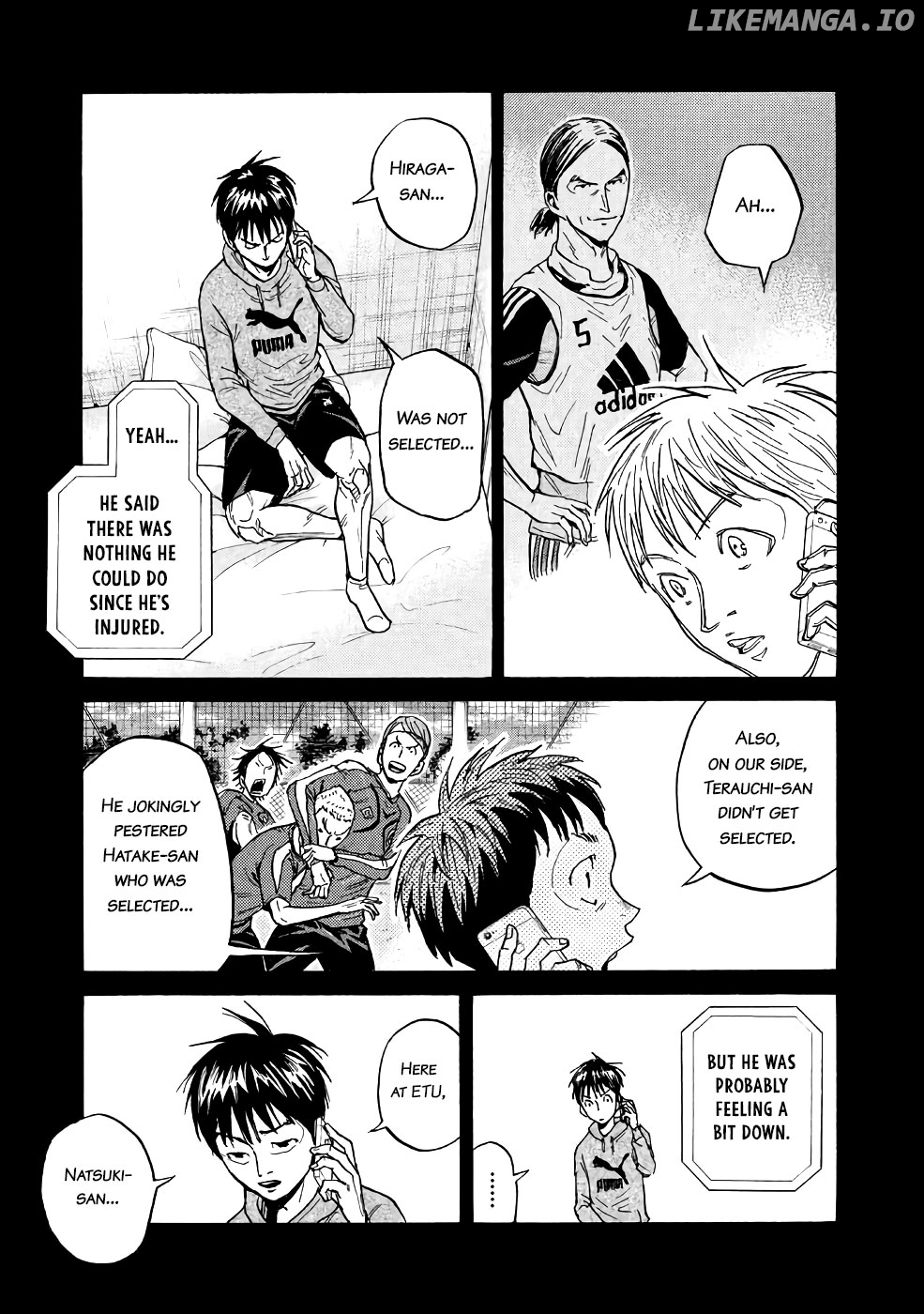 Giant Killing chapter 460 - page 5