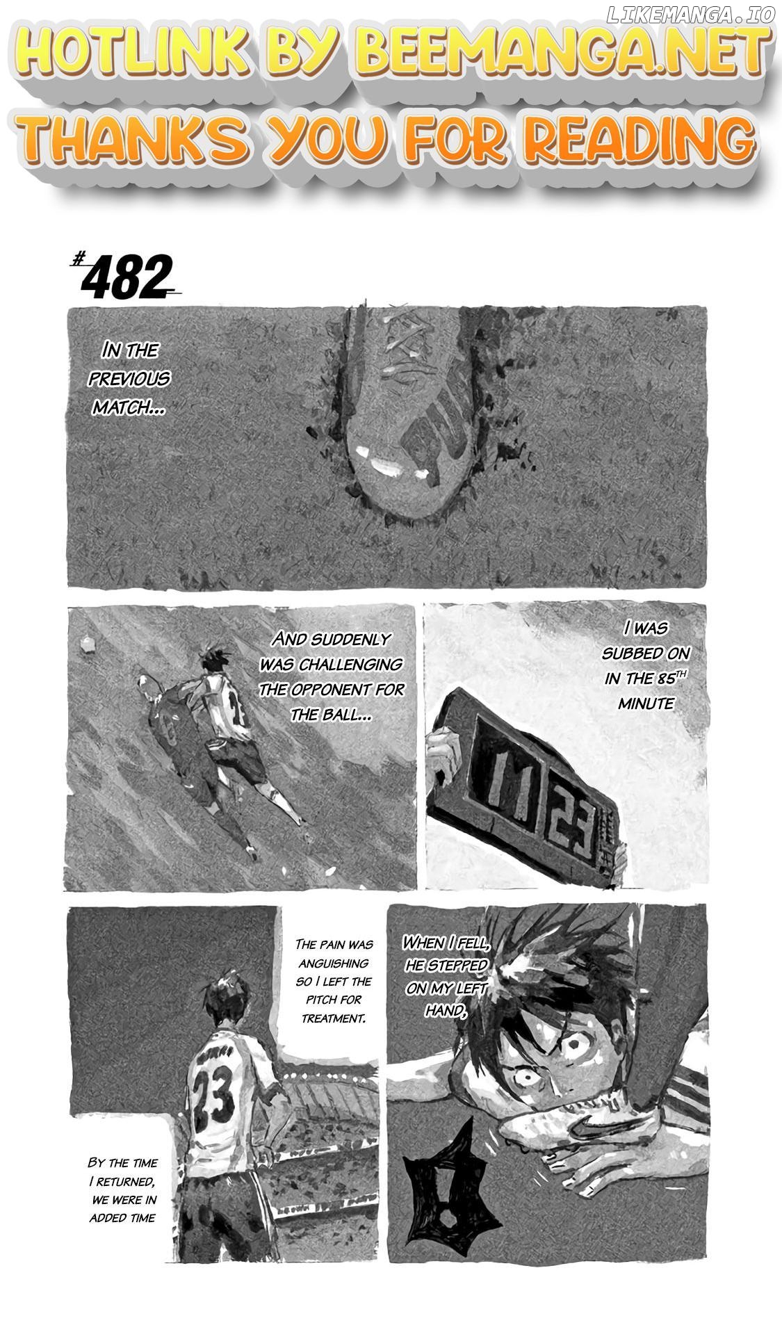 Giant Killing Chapter 482 - page 1