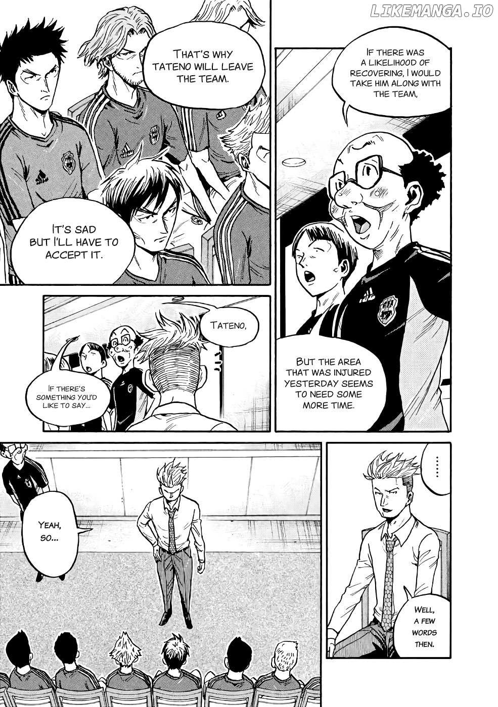 Giant Killing chapter 464 - page 9