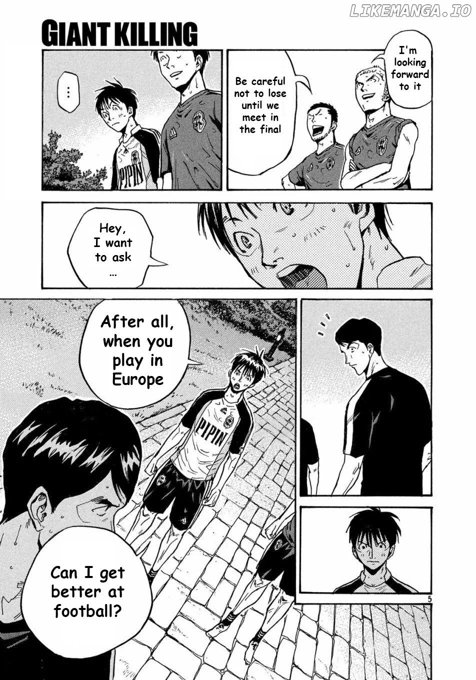 Giant Killing chapter 516 - page 6