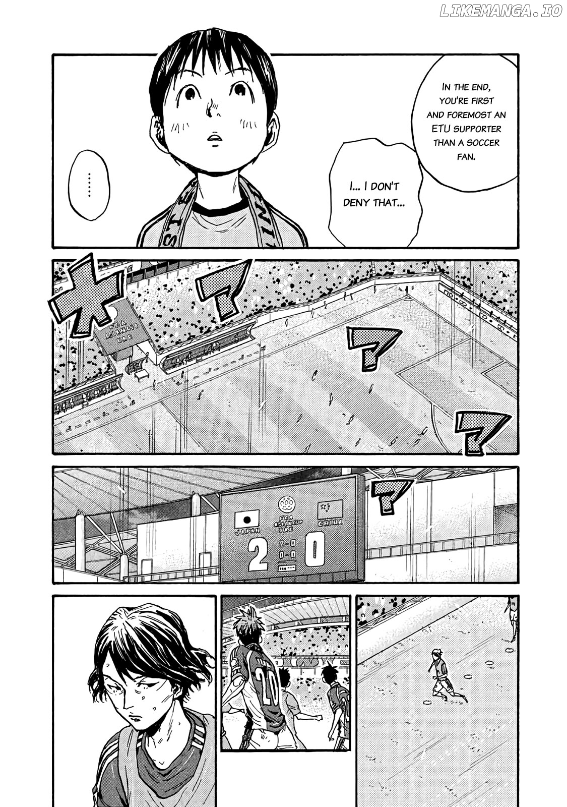 Giant Killing chapter 487 - page 8