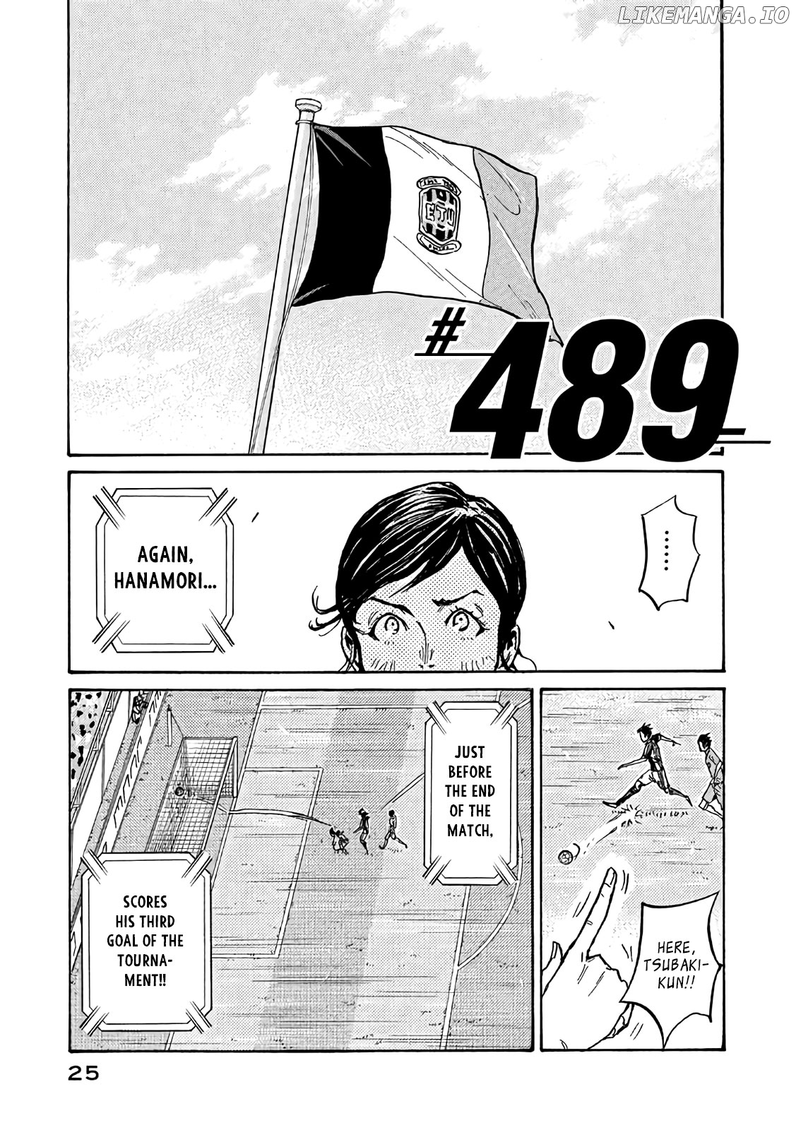 Giant Killing chapter 489 - page 1