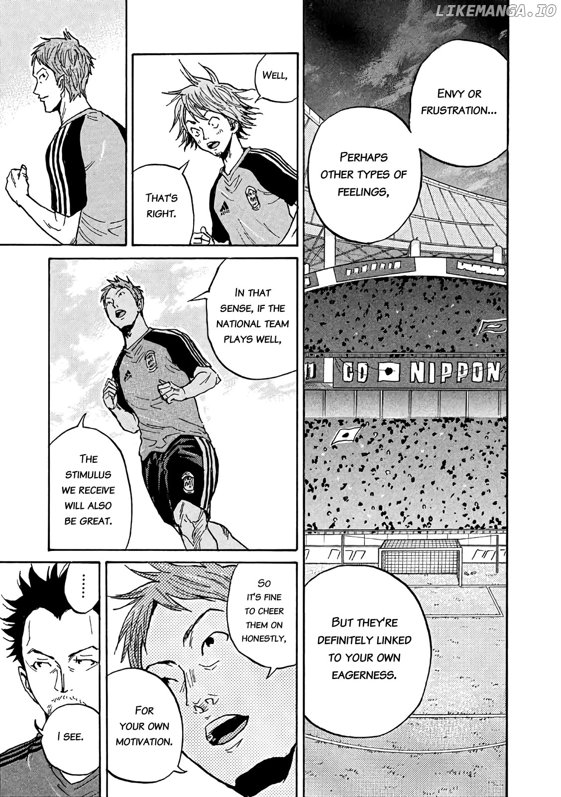 Giant Killing chapter 489 - page 9
