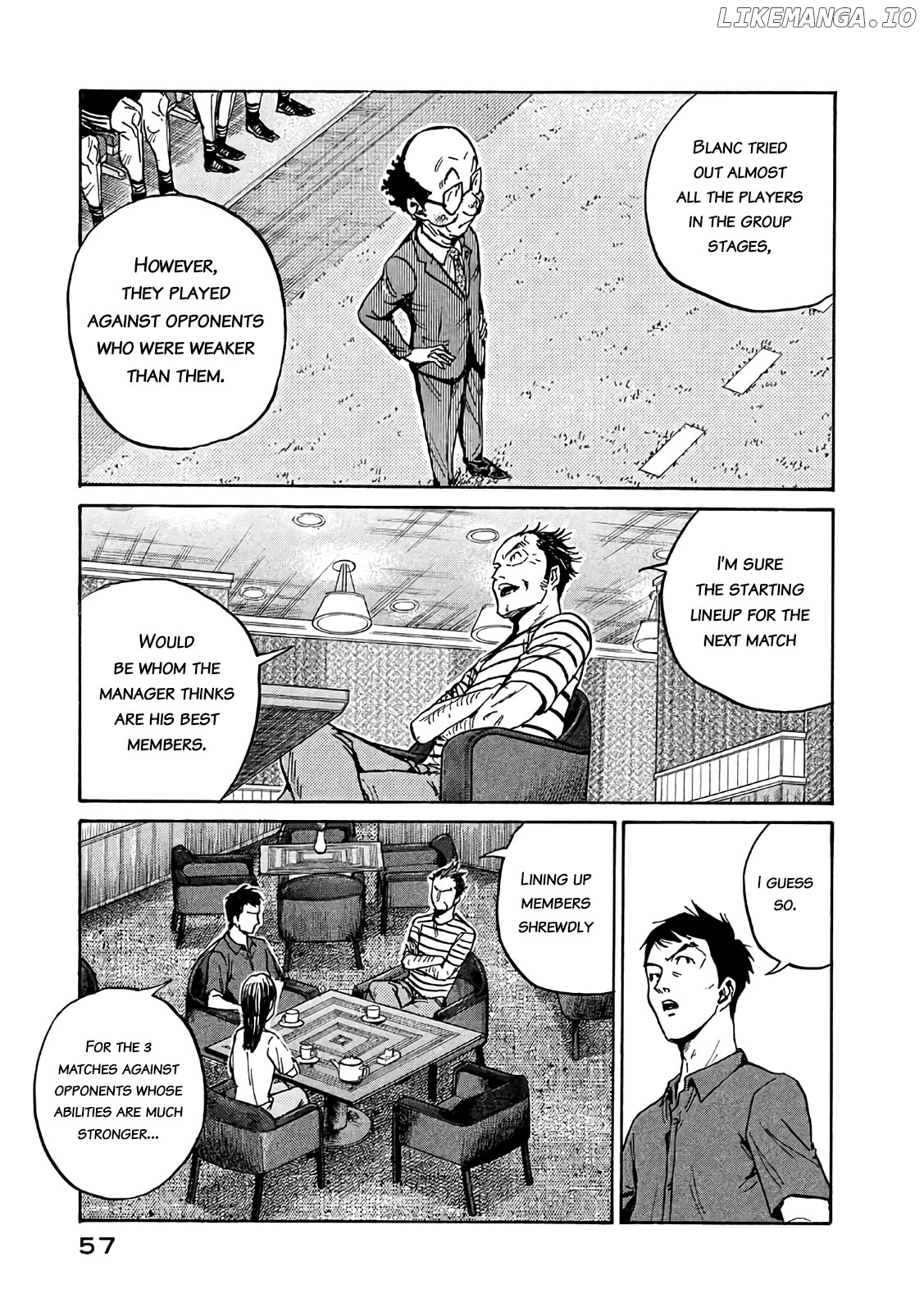 Giant Killing chapter 490 - page 17