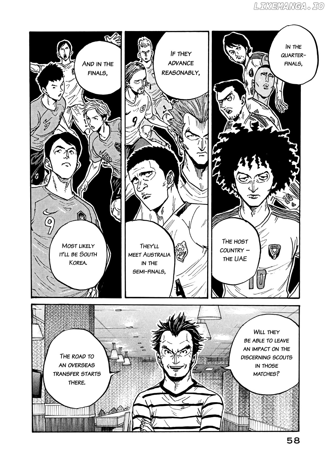 Giant Killing chapter 490 - page 18