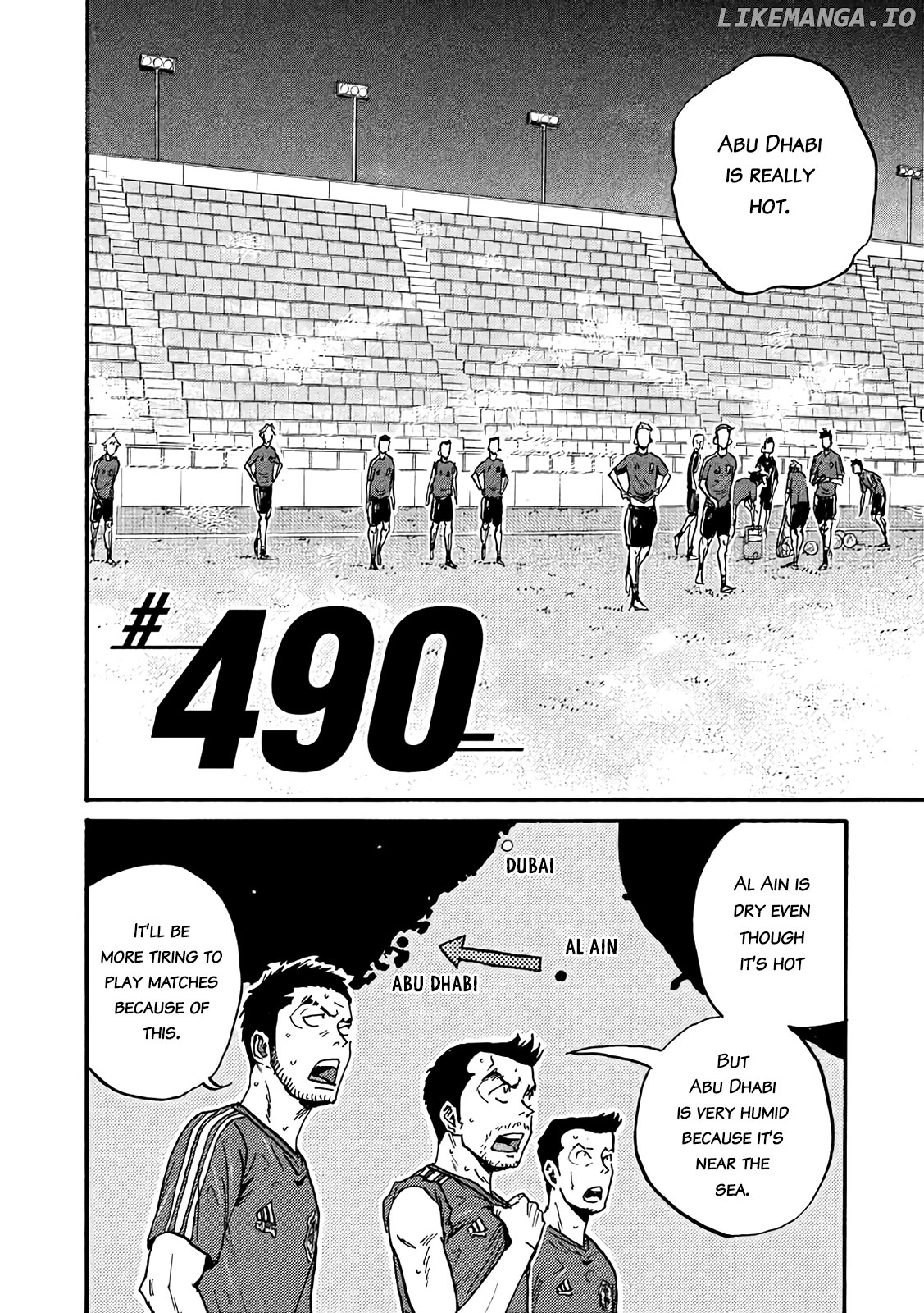 Giant Killing chapter 490 - page 2