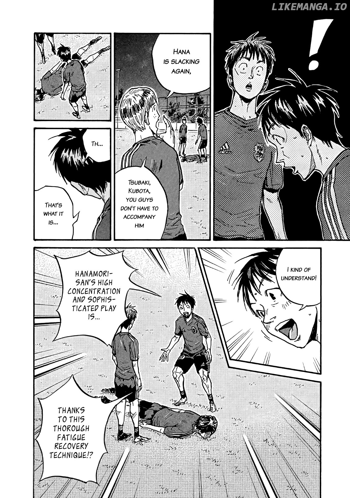 Giant Killing chapter 490 - page 8