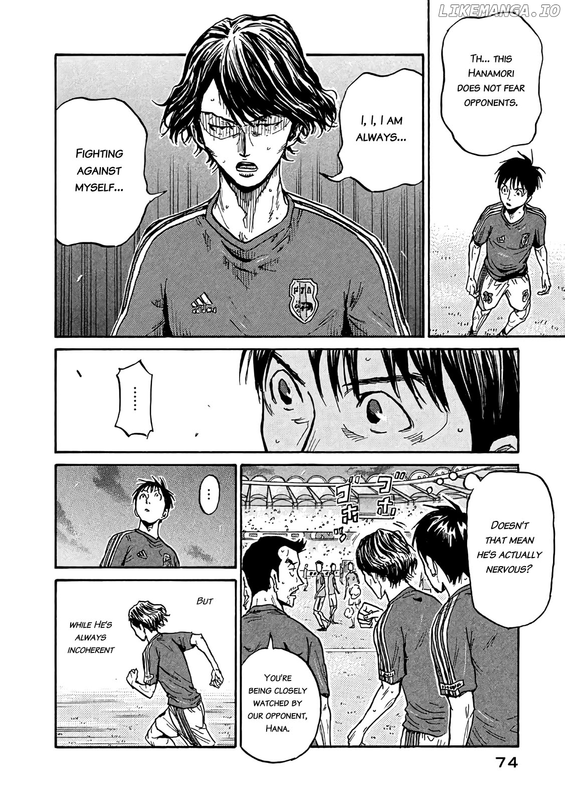 Giant Killing Chapter 491 - page 12