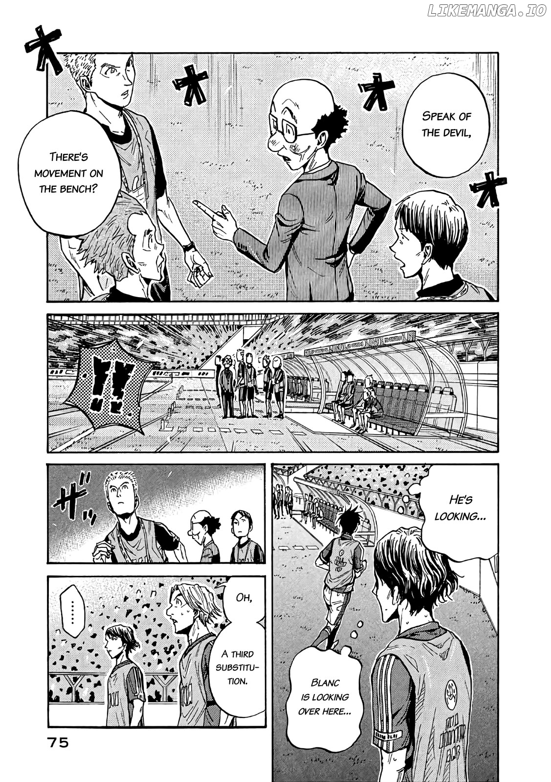 Giant Killing chapter 471 - page 5