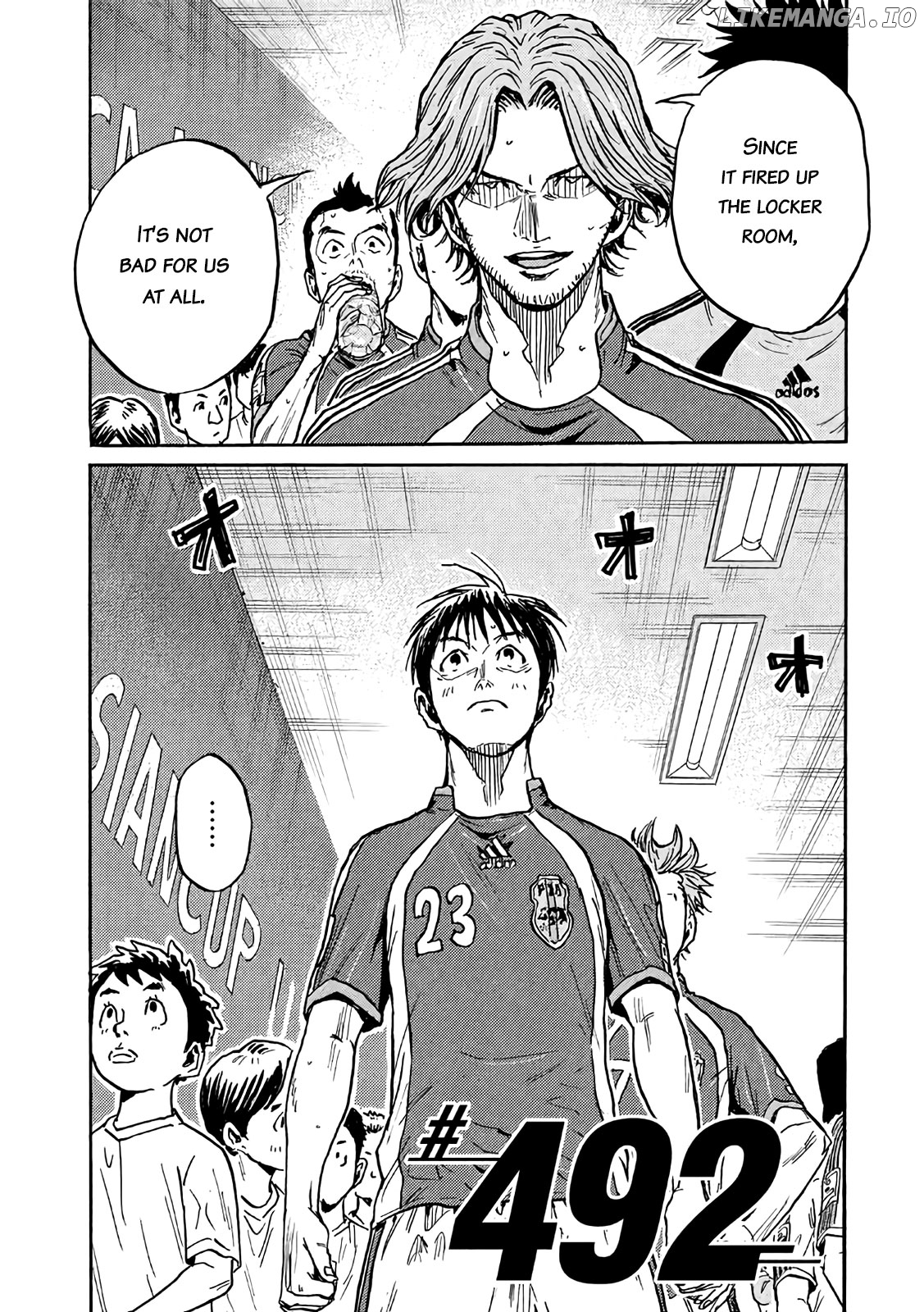 Giant Killing chapter 492 - page 2