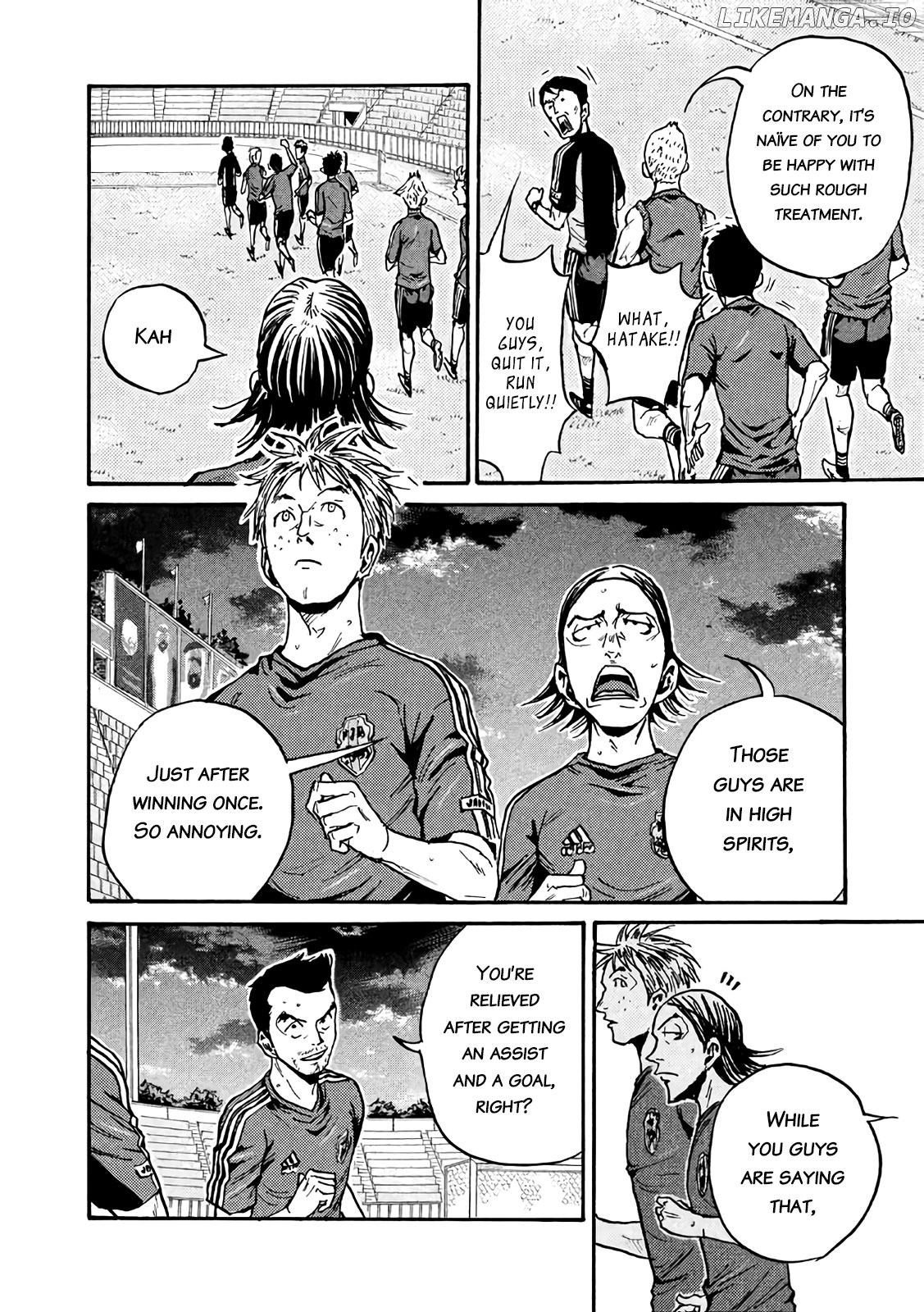Giant Killing chapter 472 - page 4