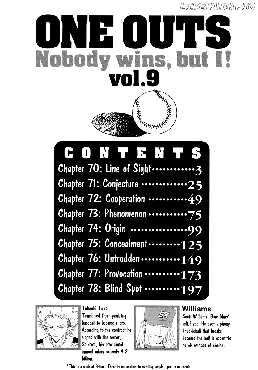 One Outs chapter 70 - page 6