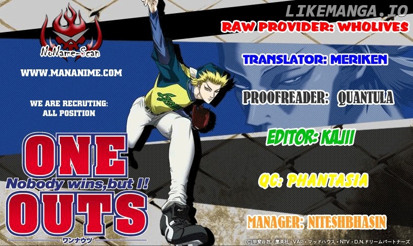 One Outs chapter 15 - page 1