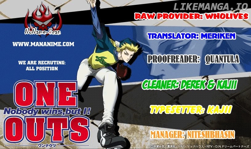 One Outs chapter 24 - page 1