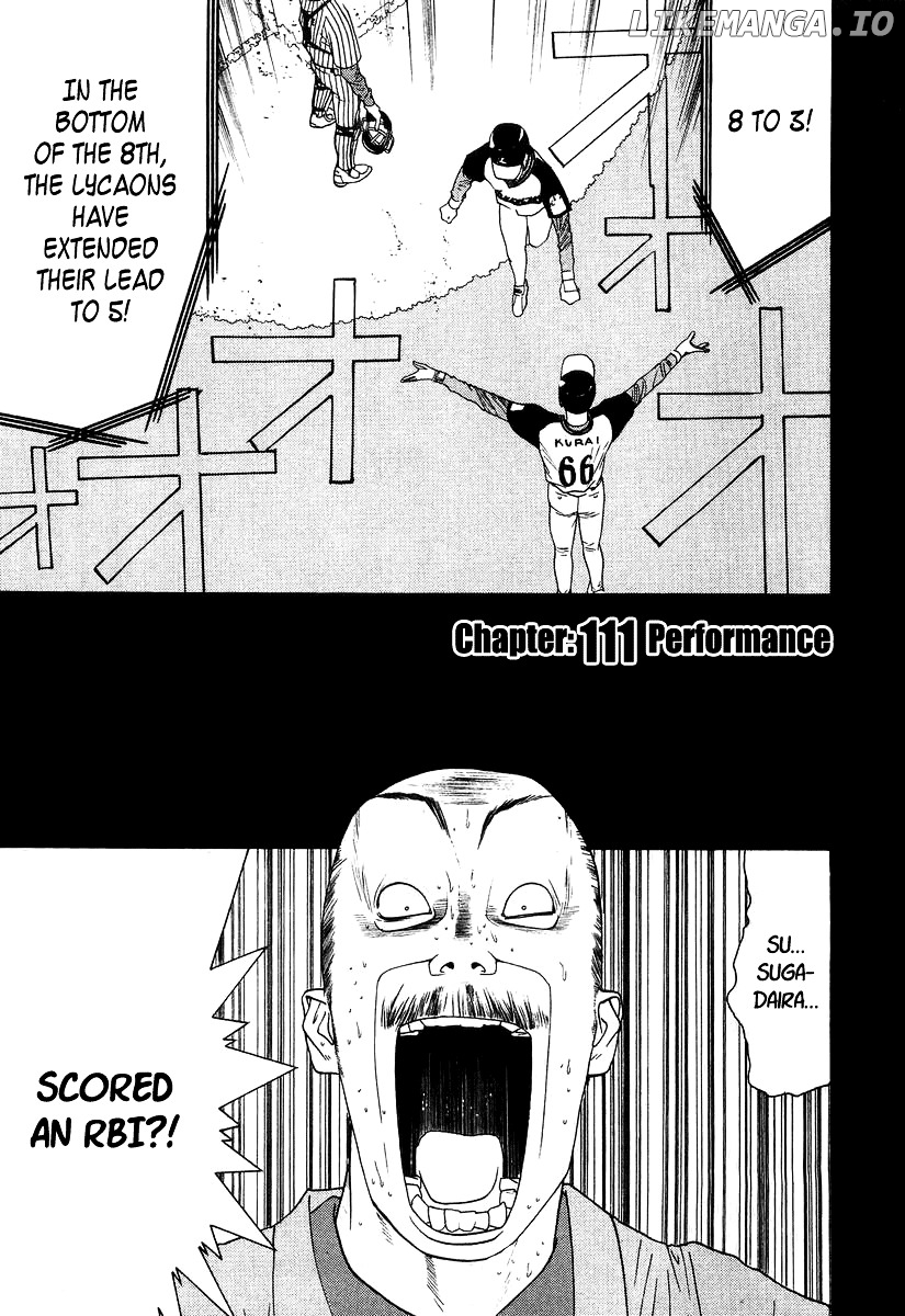 One Outs chapter 111 - page 2