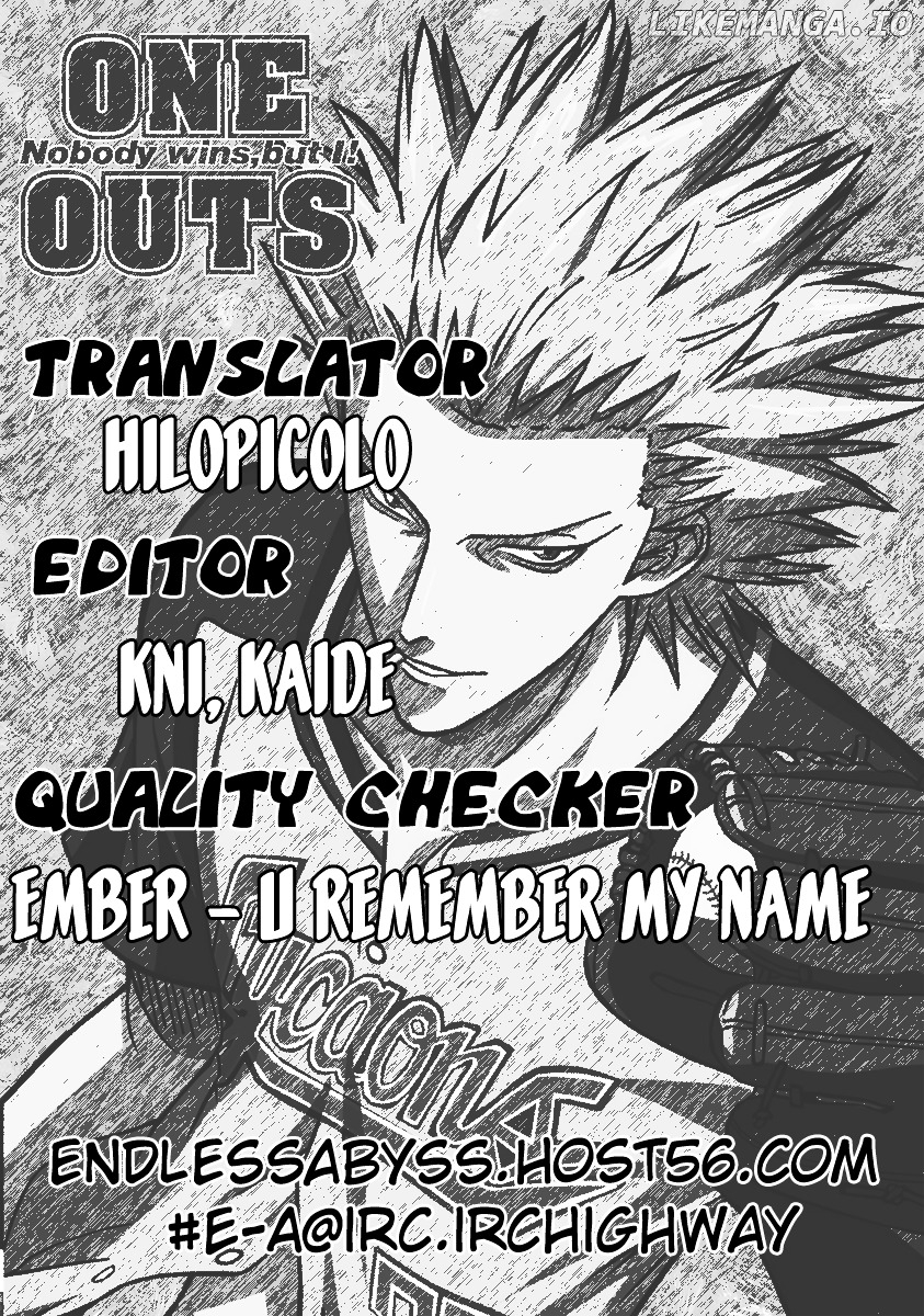 One Outs chapter 111 - page 26
