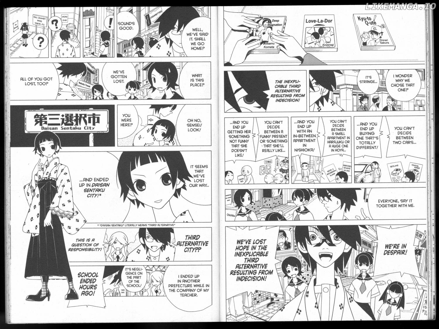 Sayonara Zetsubou Sensei chapter 96 - page 4