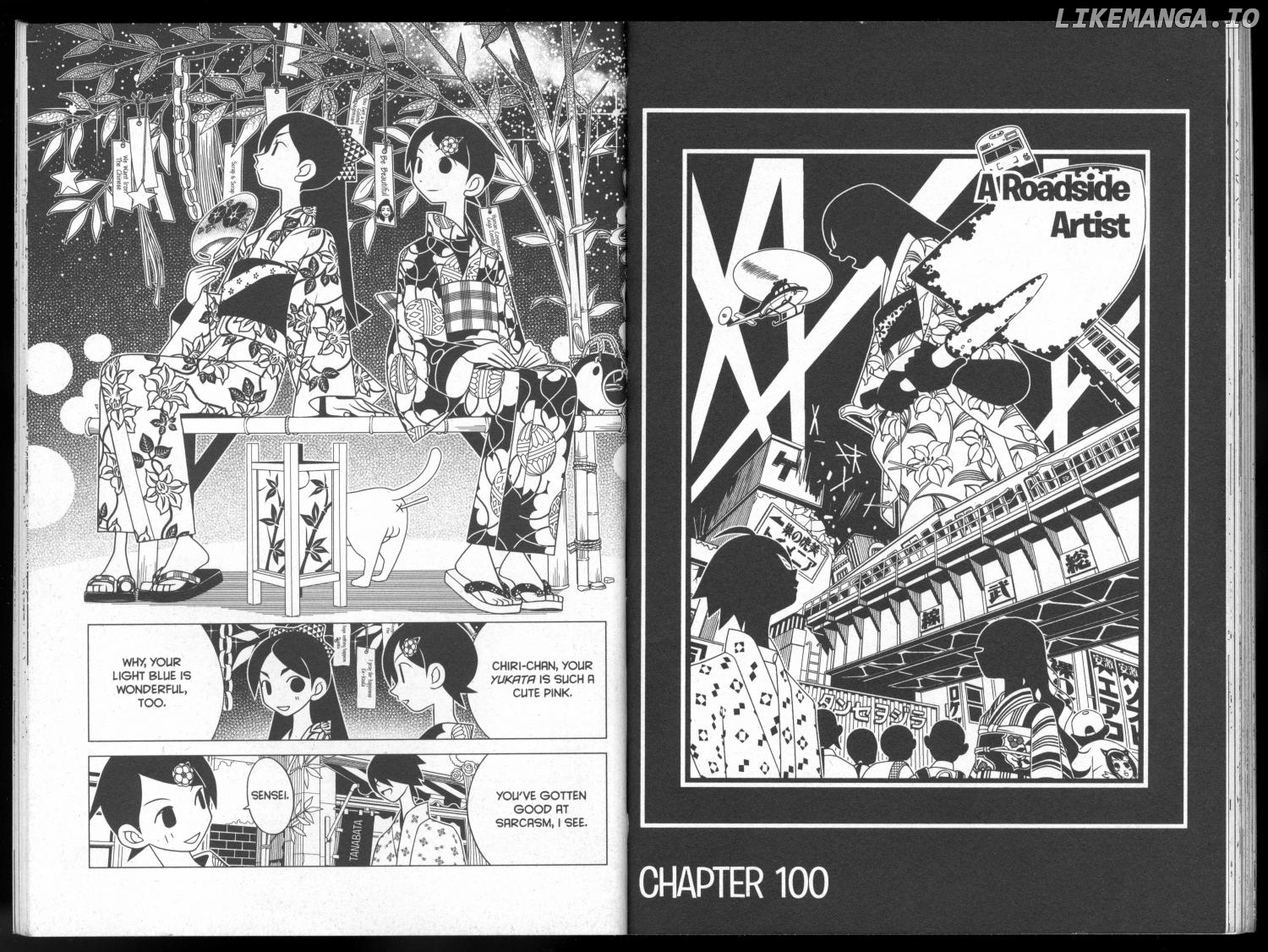 Sayonara Zetsubou Sensei chapter 100 - page 1