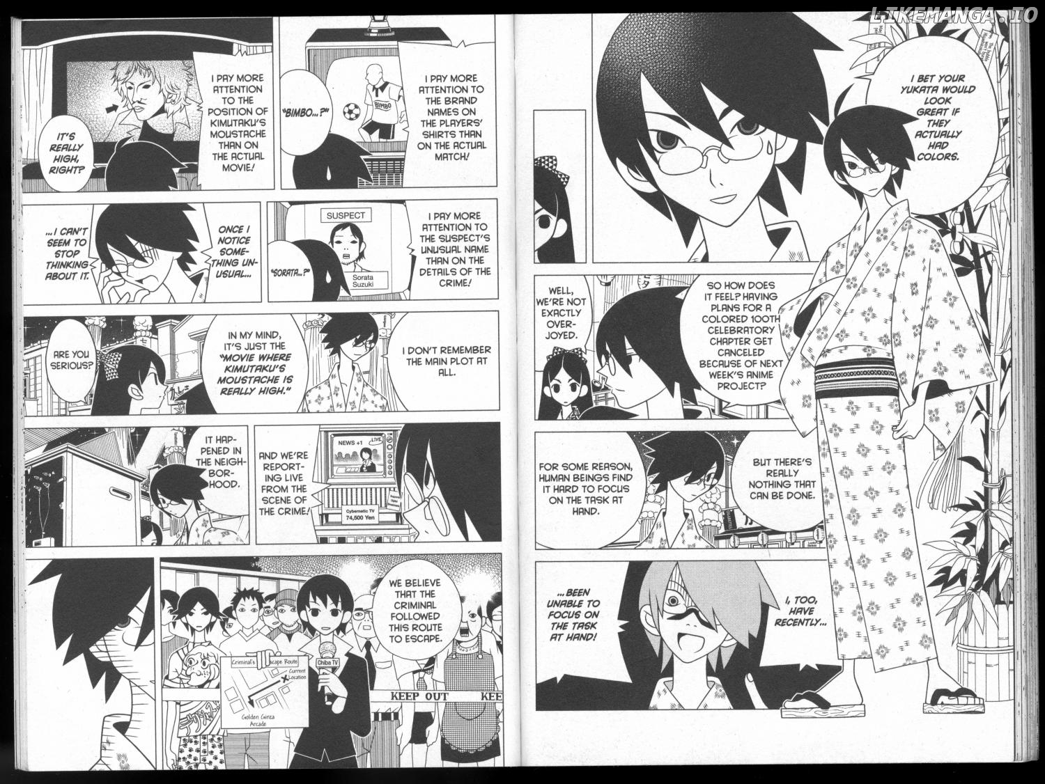 Sayonara Zetsubou Sensei chapter 100 - page 2