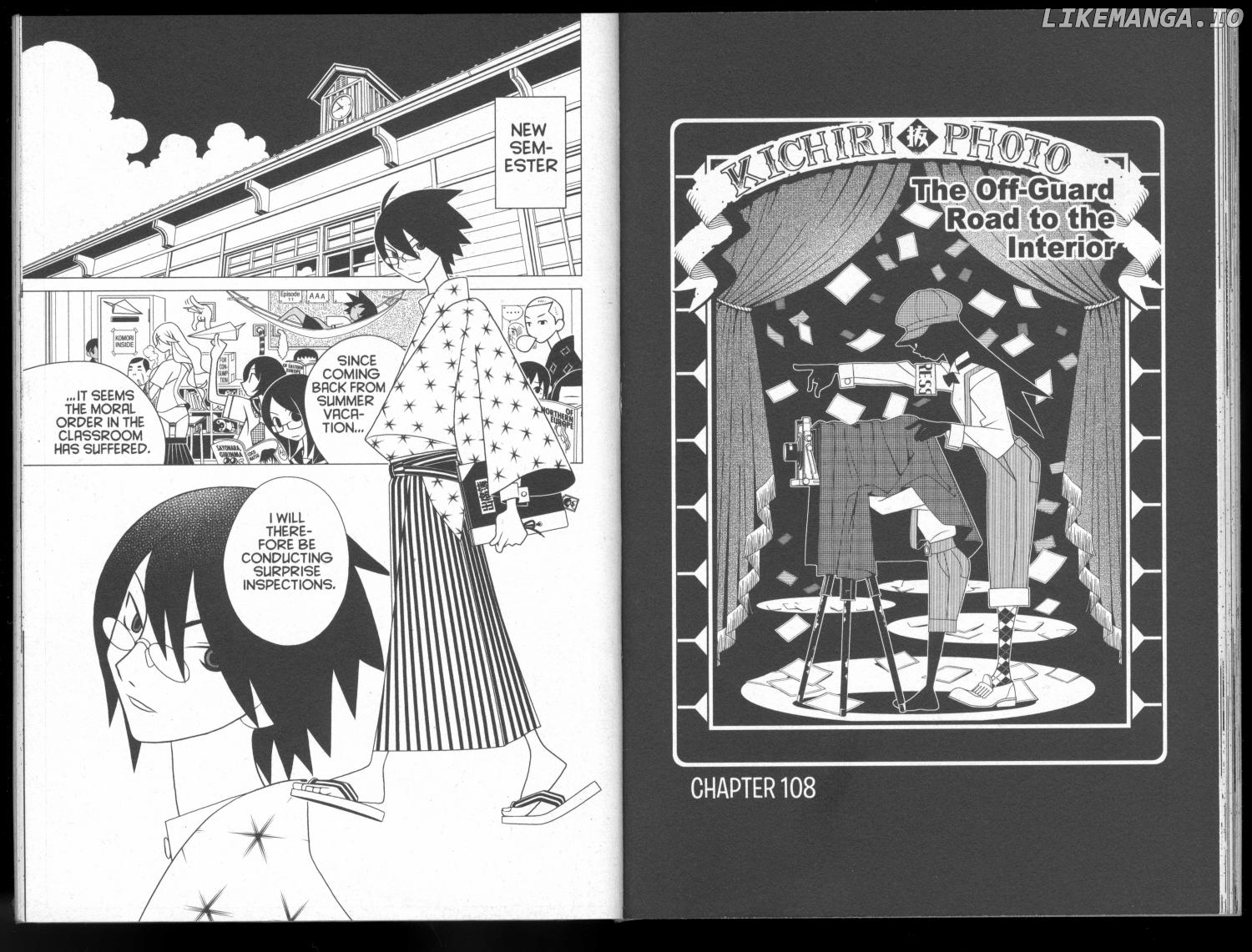 Sayonara Zetsubou Sensei chapter 108 - page 1