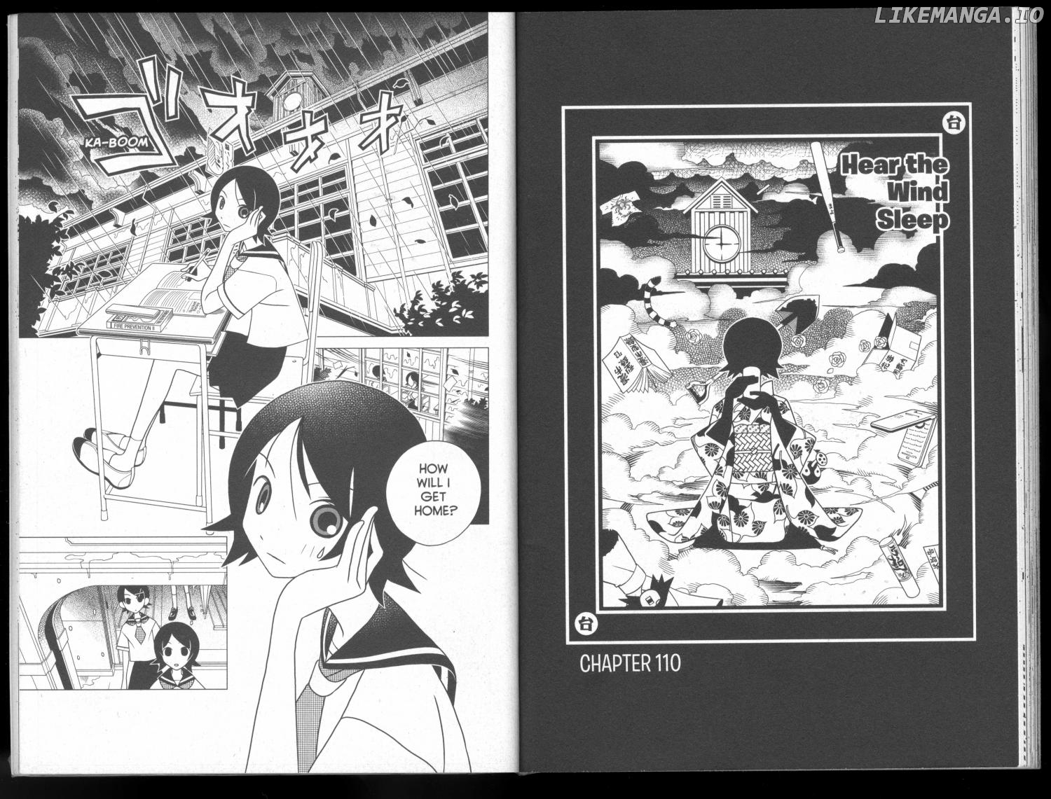 Sayonara Zetsubou Sensei chapter 110 - page 1